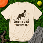 Wander More Wag More, Classic Tee