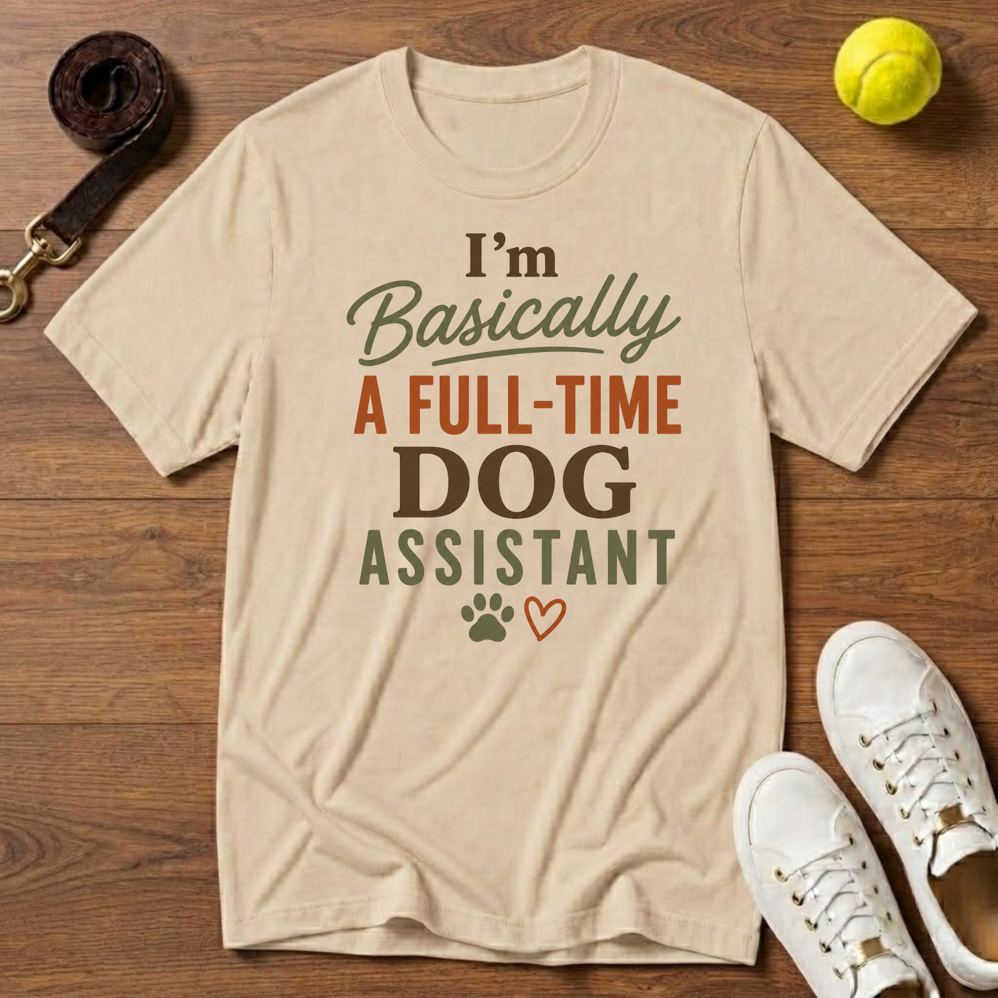 Dog Assistant T-Shirt – Gildan Softstyle