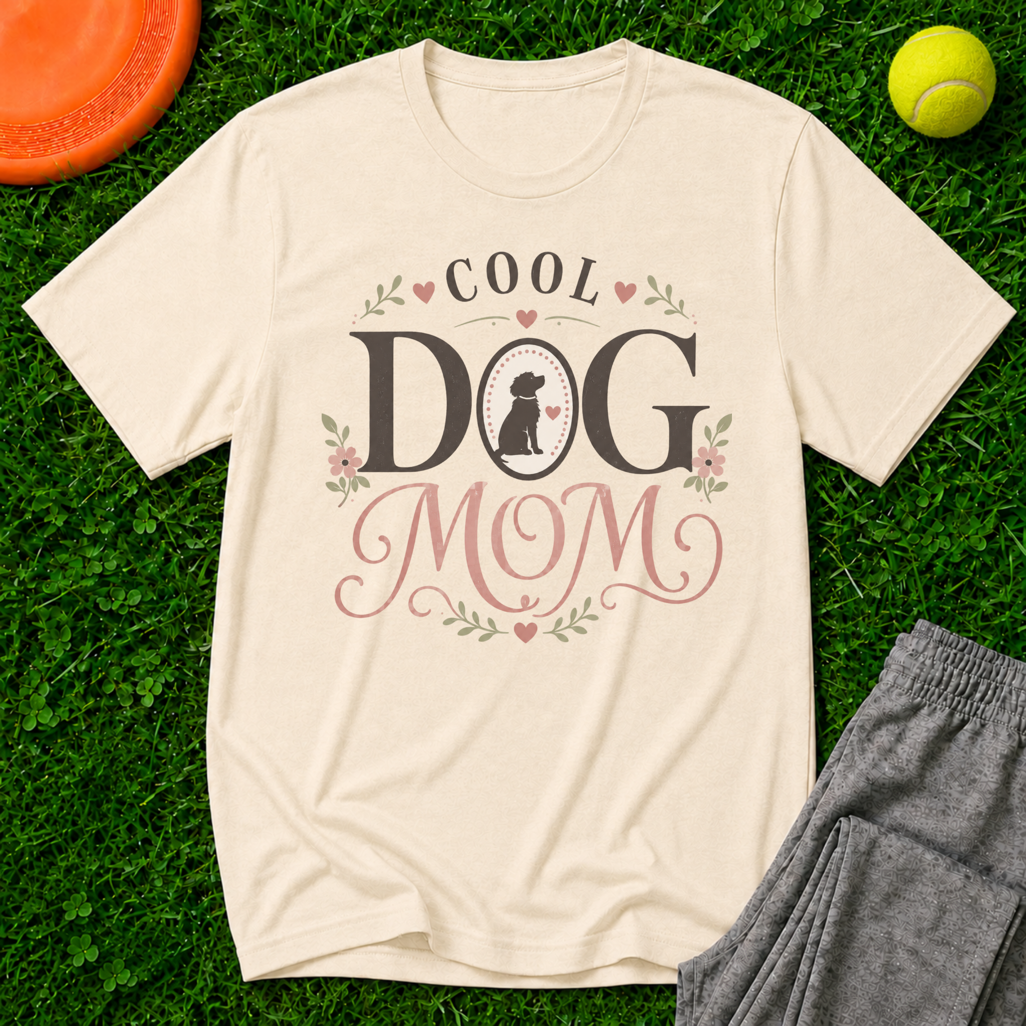 Cool Dog Mom, Classic T-Shirt