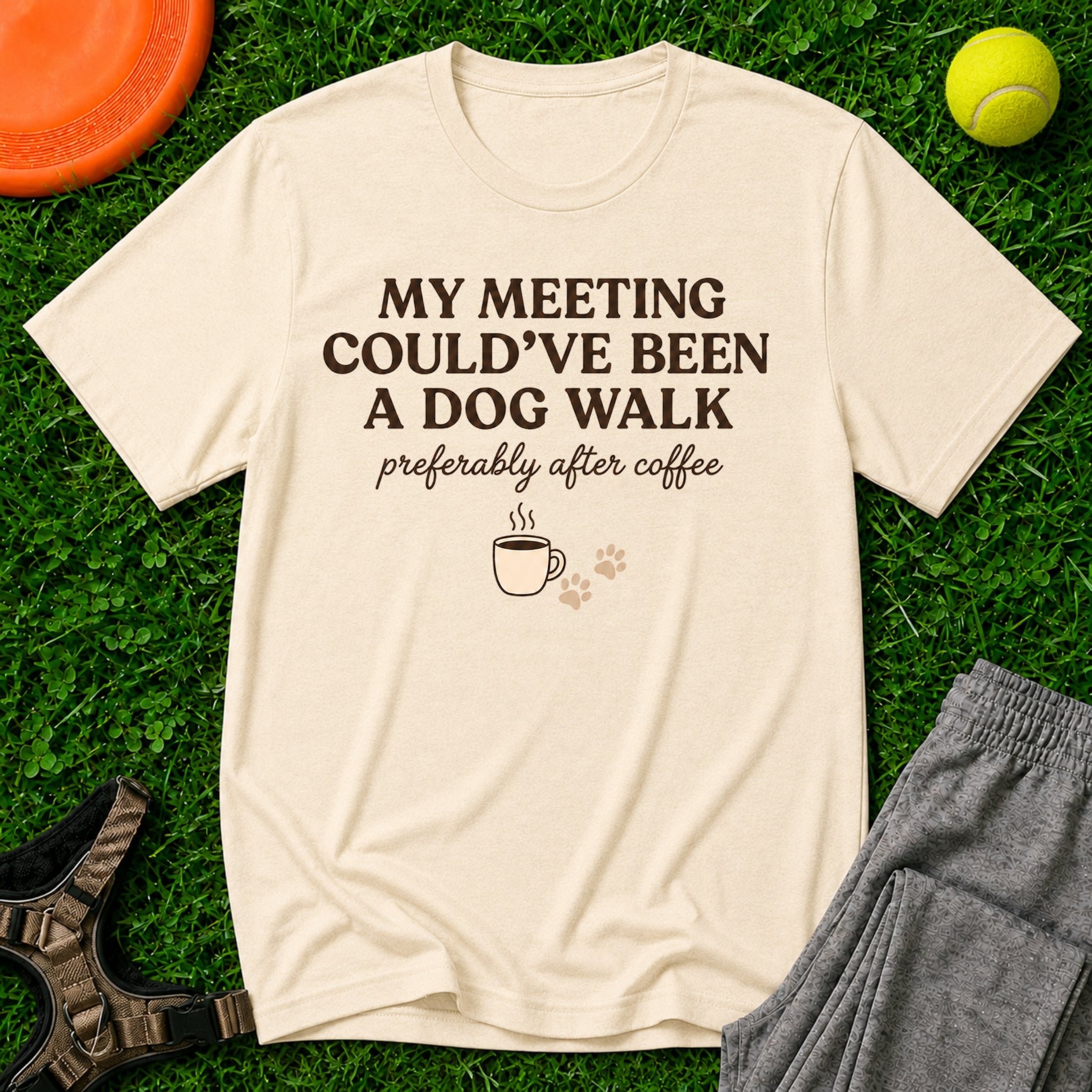 My Meeting Could’ve Been A Dog Walk (preferably after coffee), T-Shirt