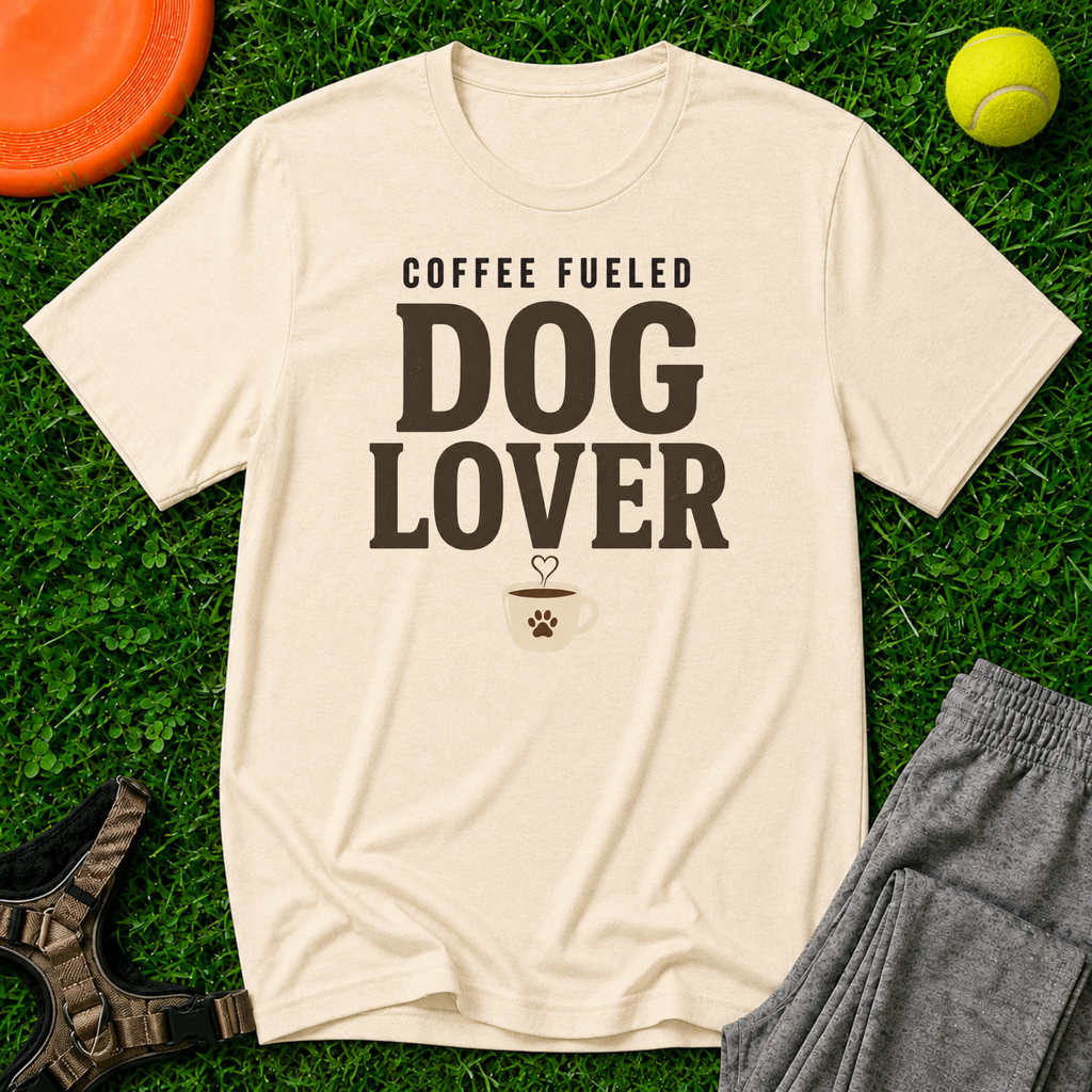 Coffee Fueled Dog Lover, Classic Tee