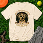 Chief Snuggle Officer Dog  — Reporting for Duty (Treats, Naps, Repeat) T-Shirt