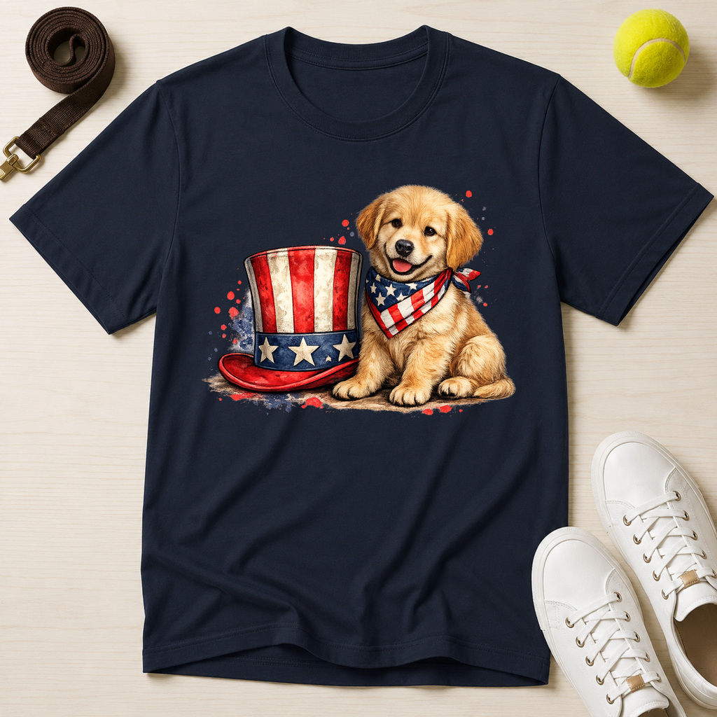 Patriotic Puppy T-Shirt