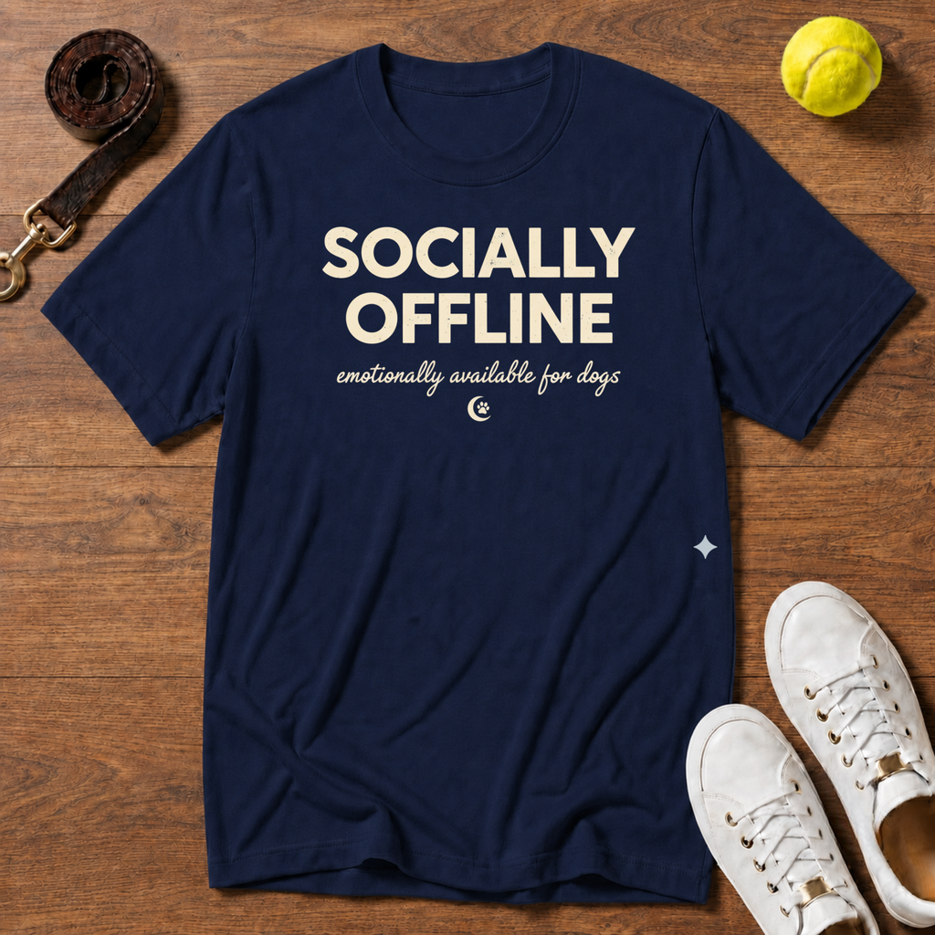 Socially Offline-Gildan Softstyle Tee