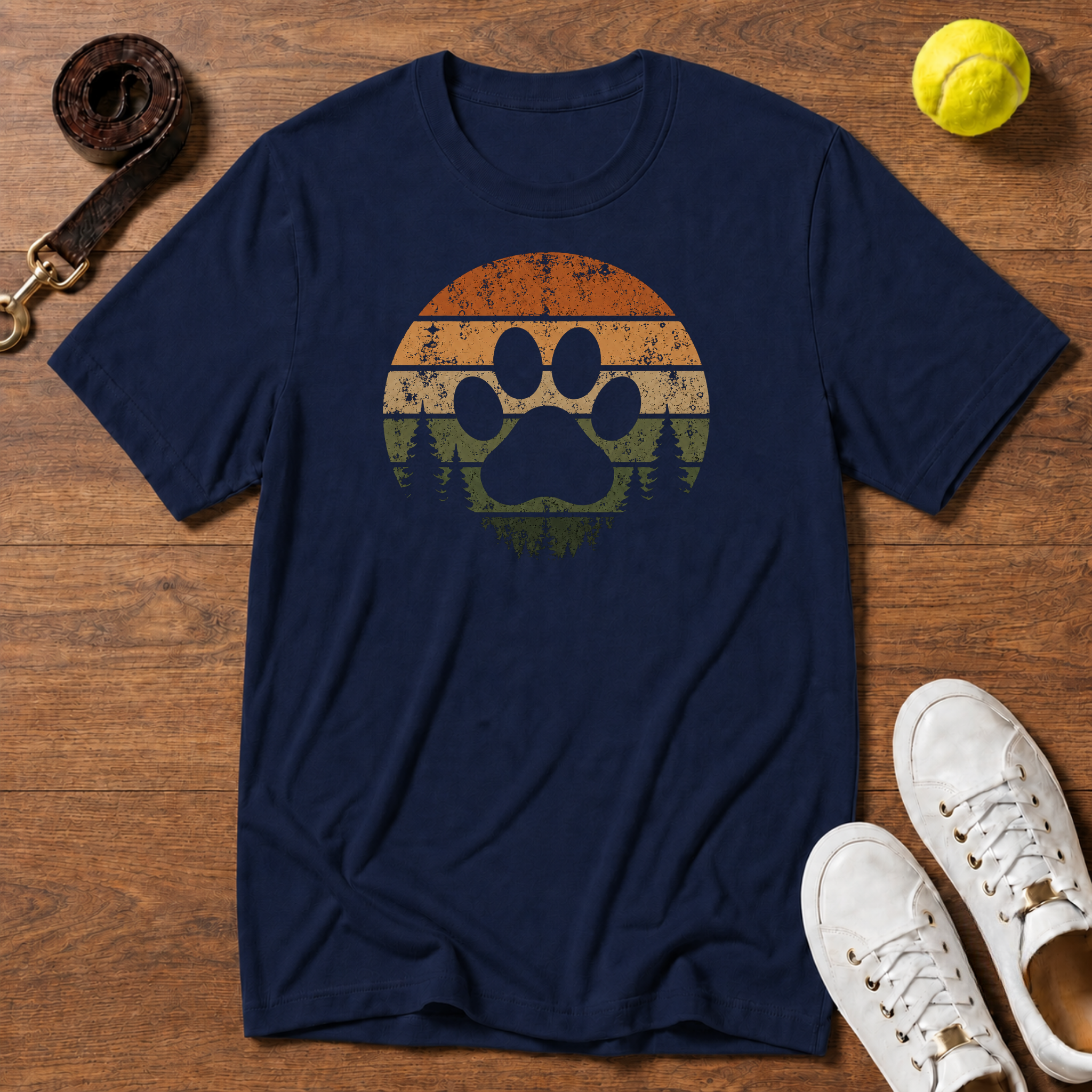 Paw Print T-Shirt – Gildan Softstyle