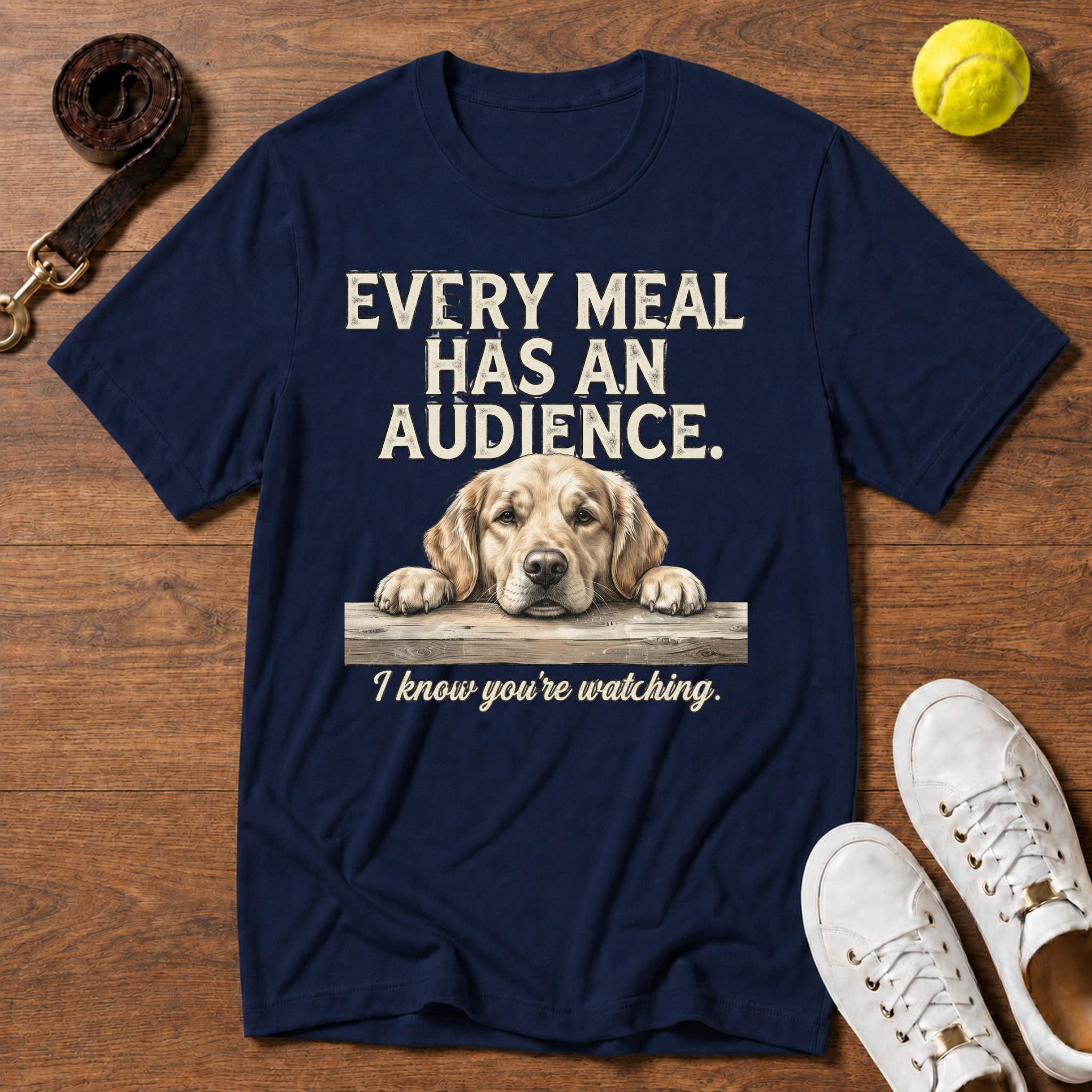 Audience Dog T-Shirt — Gildan Softstyle