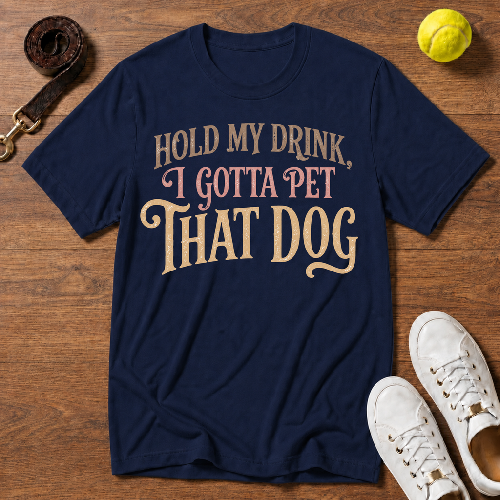 Hold My Drink T-Shirt – Gildan Softstyle
