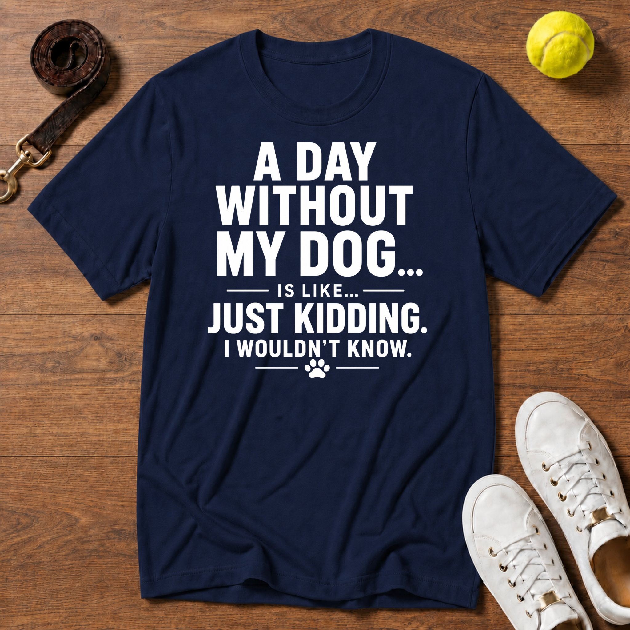 Without My Dog T-Shirt – Gildan Softstyle
