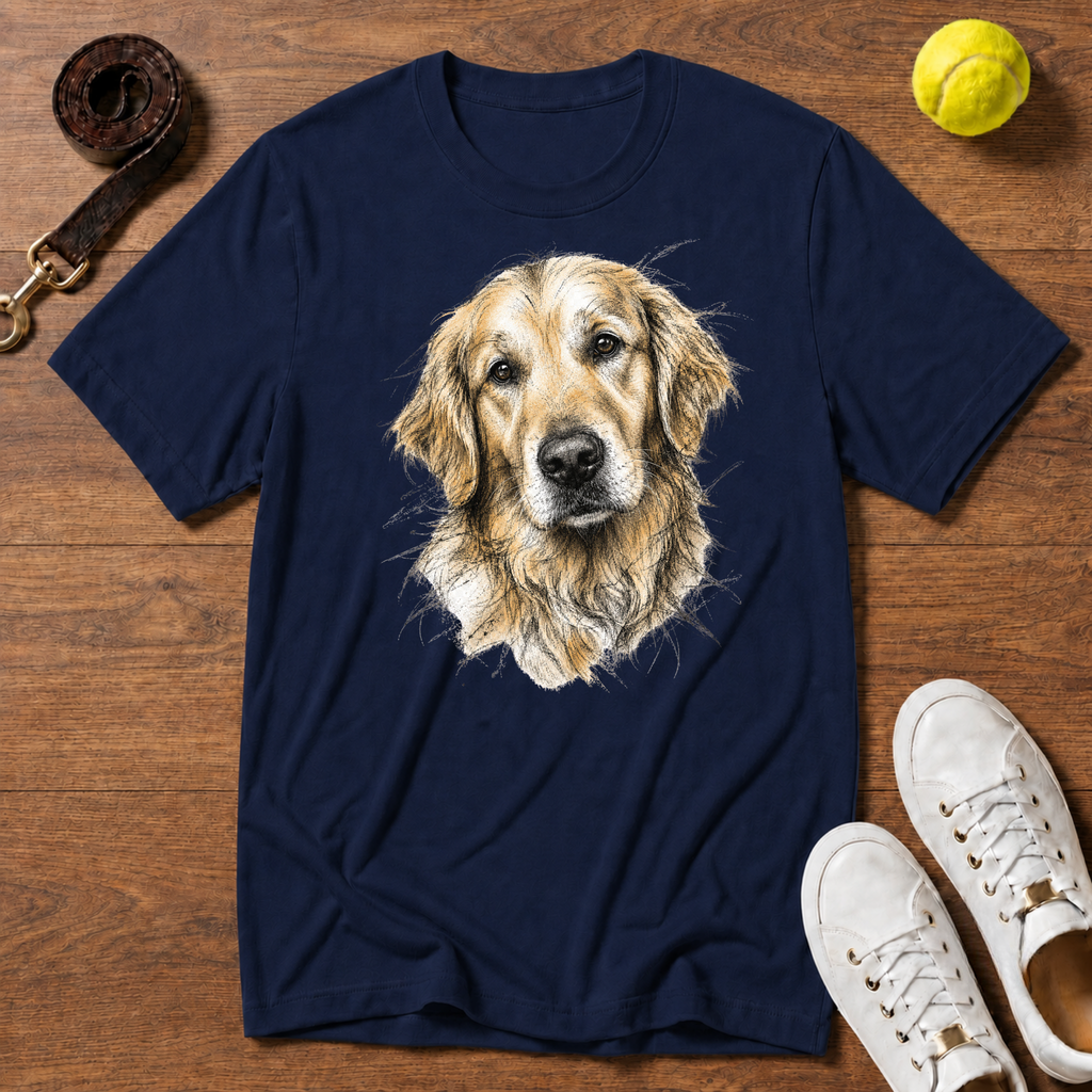 Golden Retriever T-Shirt – Gildan Softstyle