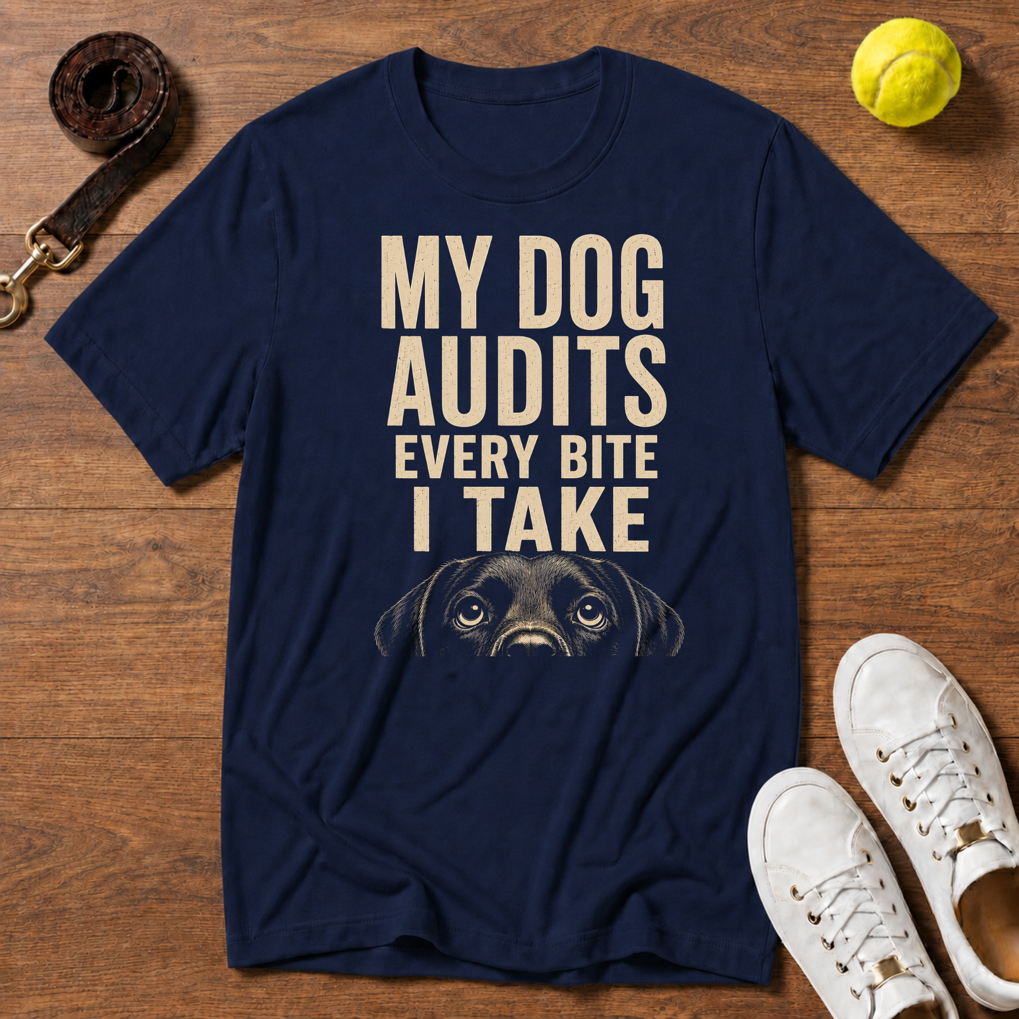 My Dog Audits T-Shirt – Gildan Softstyle