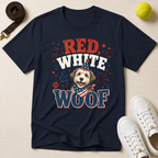 Red White & Woof 4th of July- T-Shirt