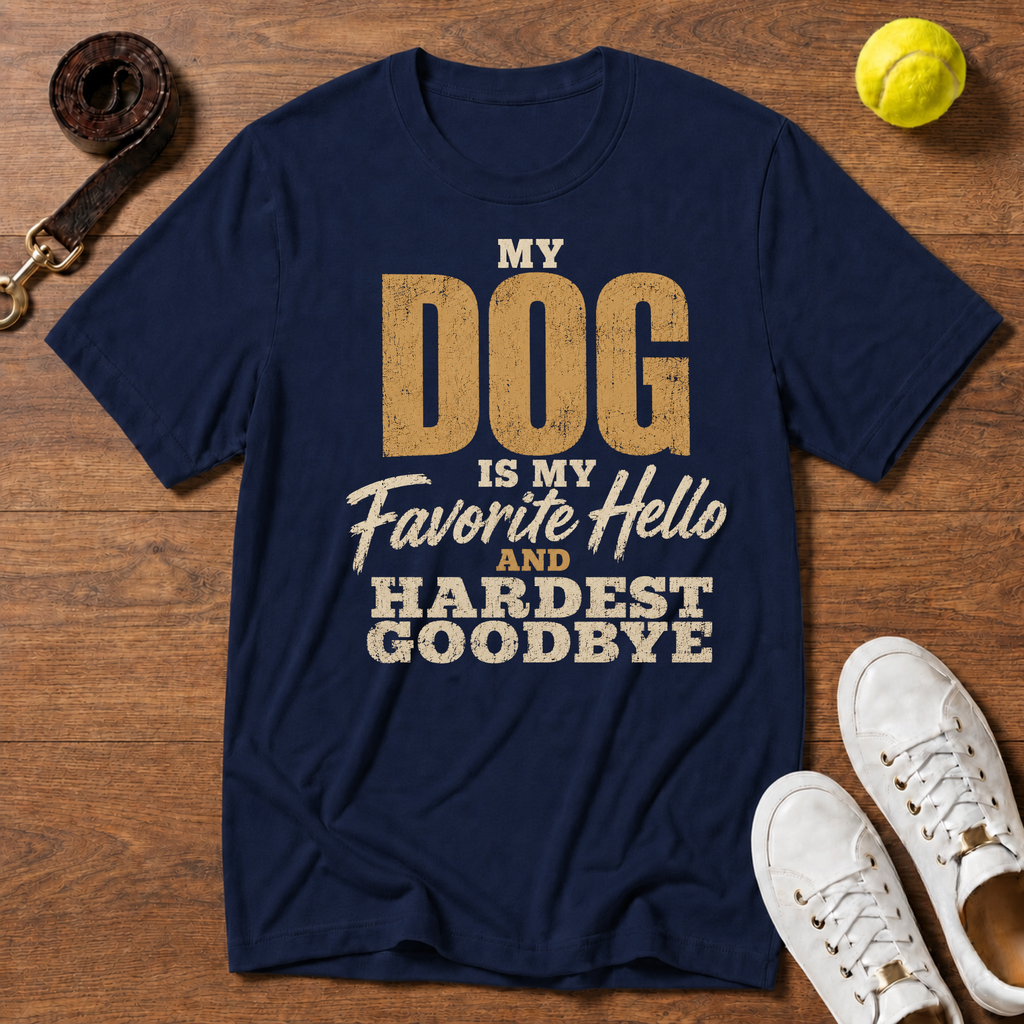 Hardest Goodbye T-Shirt – Gildan Softstyle