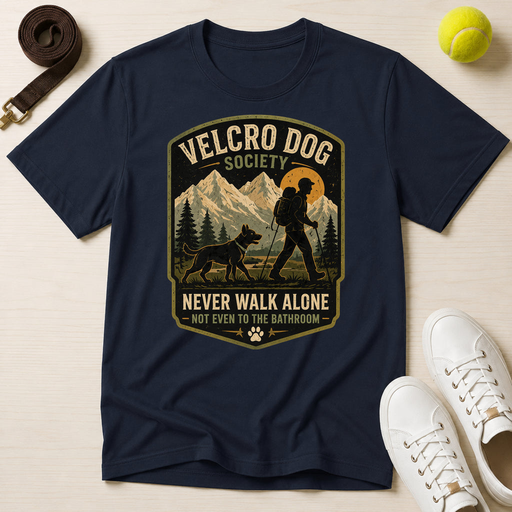 Velcro Dog Society — 'Never Walk Alone T-Shirt