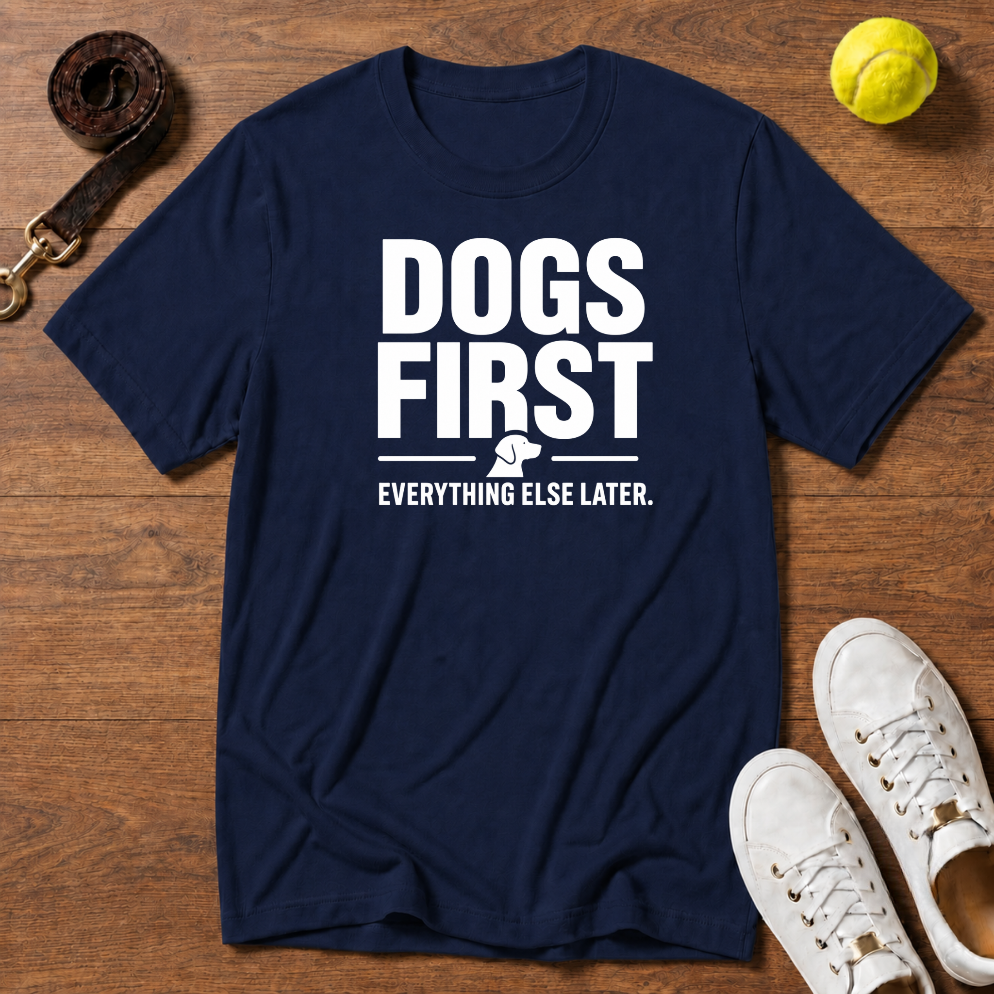 Dogs First T-Shirt – Gildan Softstyle