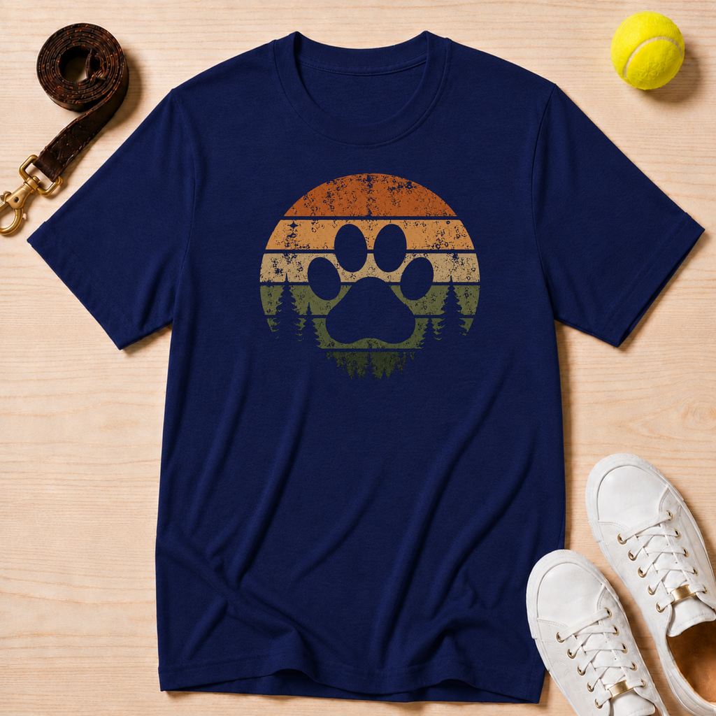 Paw Print, Classic T‑Shirt