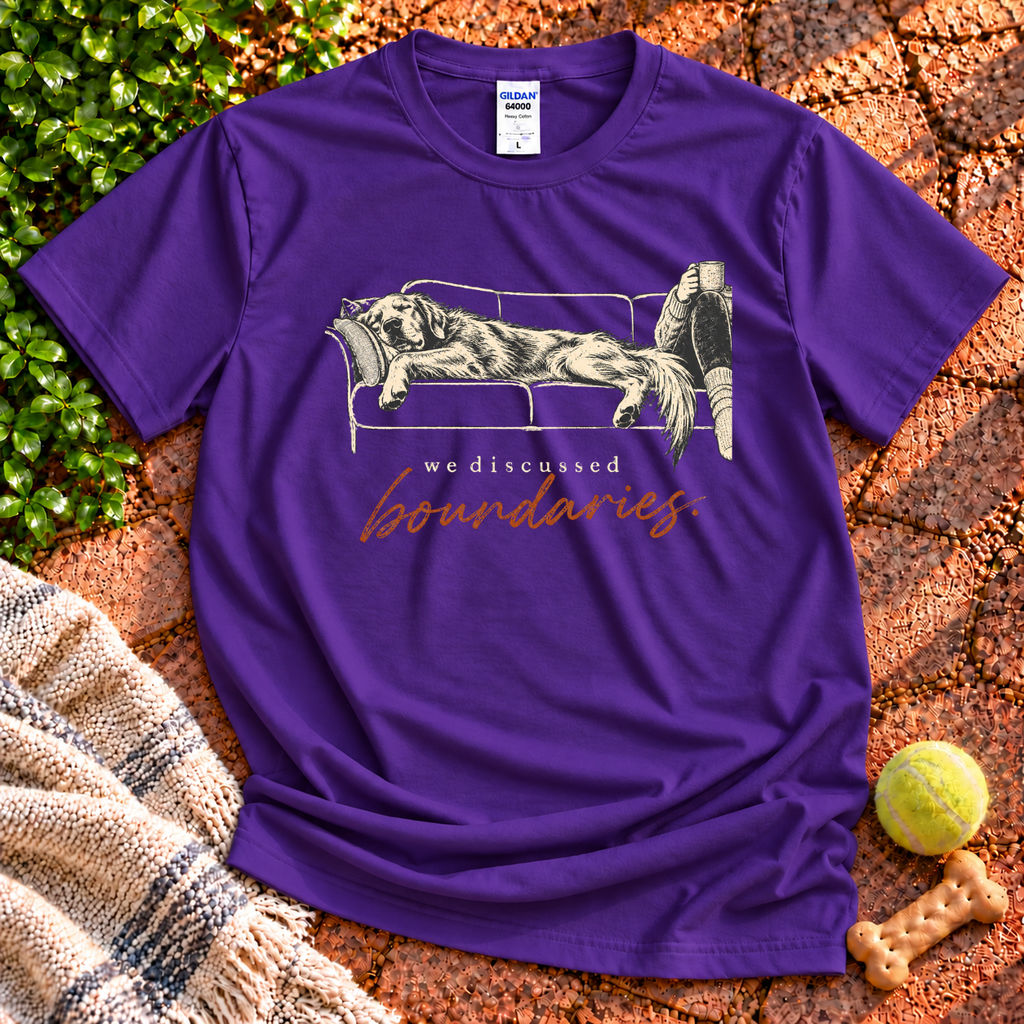 We Discussed Boundaries T-Shirt