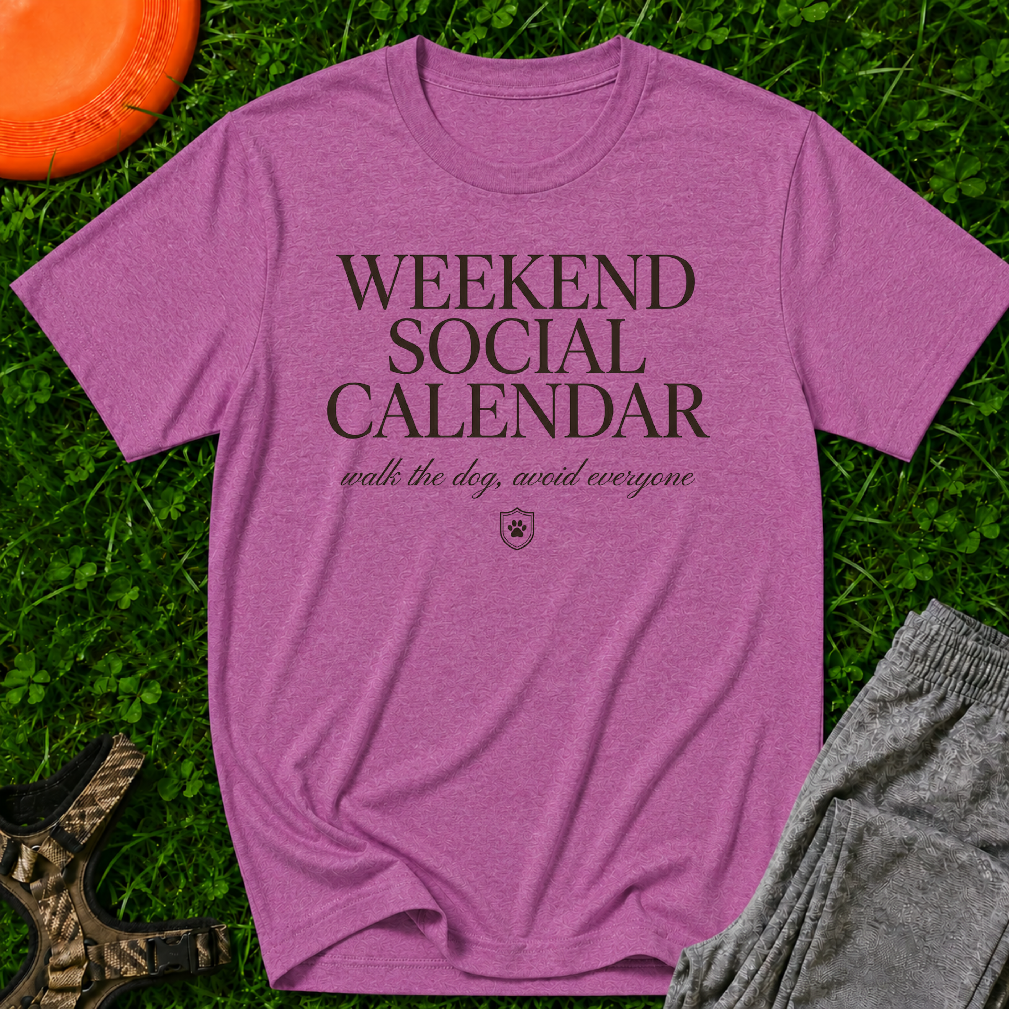 Weekend Social Calendar T-Shirt