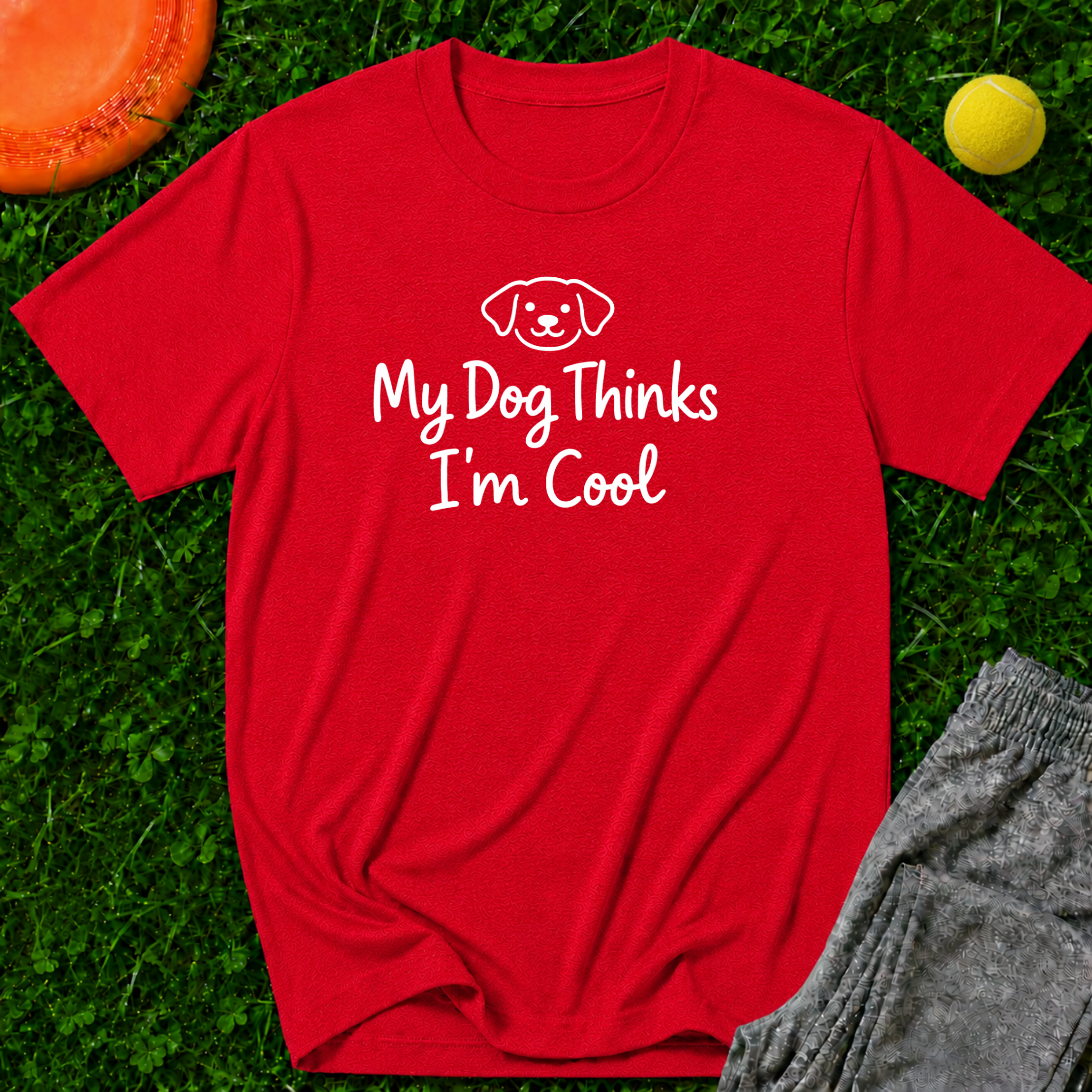 My Dog Thinks I'm Cool - T-Shirt