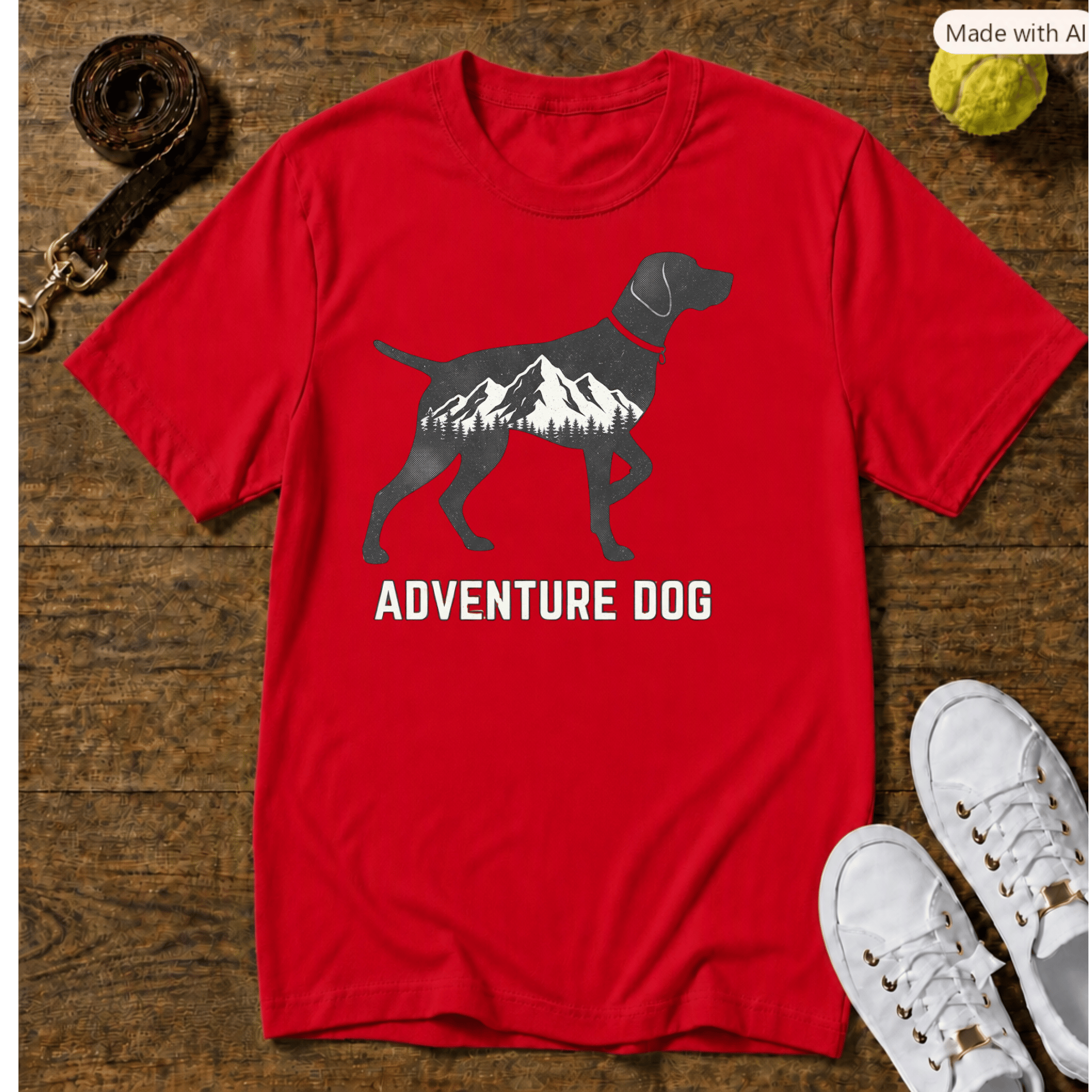 Adventure Dog T-Shirt – Gildan Softstyle