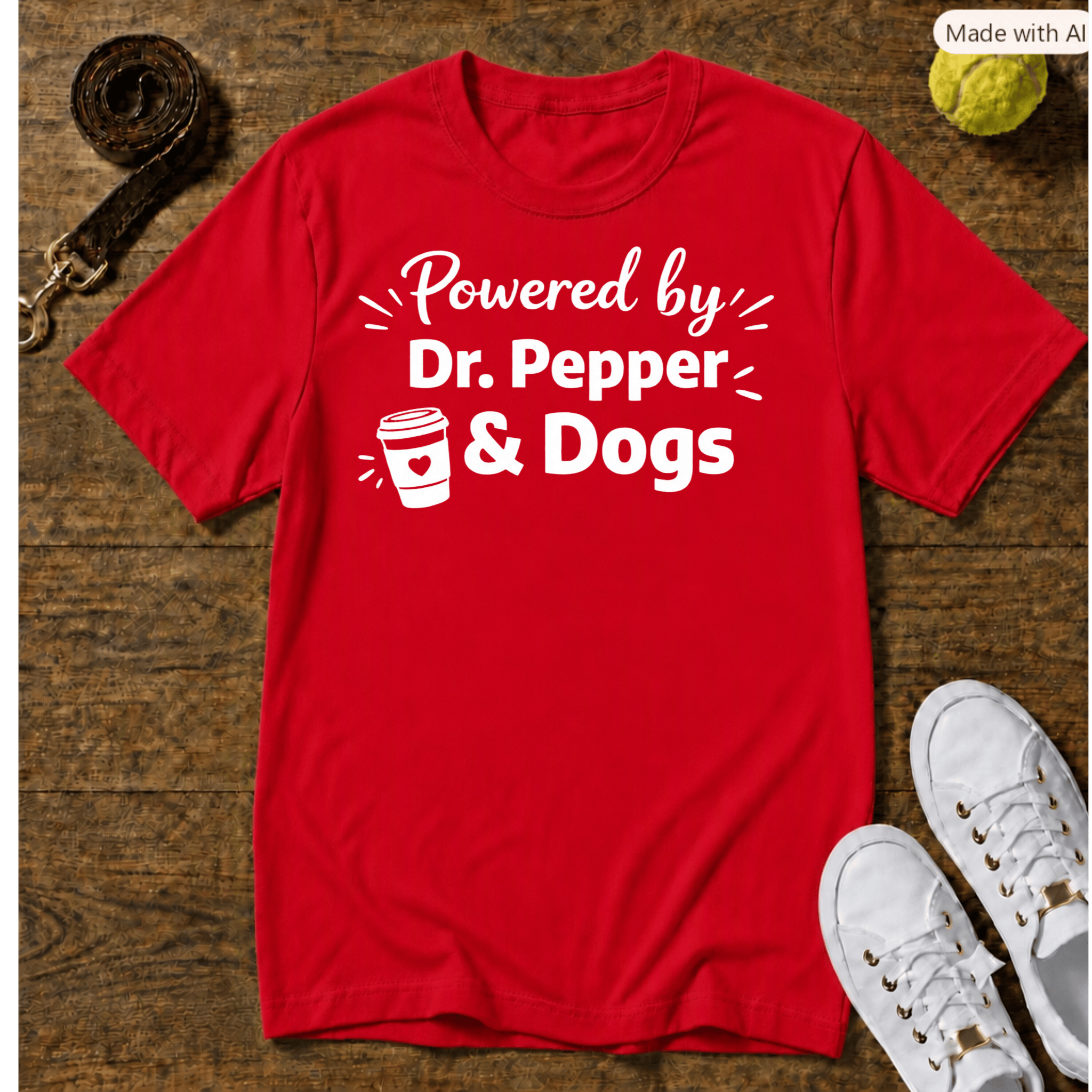 Dr. Pepper & Dogs T-Shirt – Gildan Softstyle