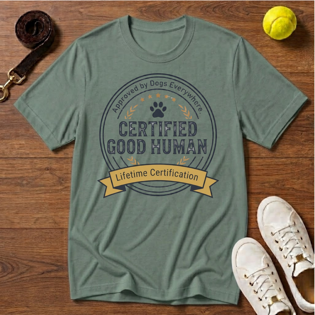Certified Good Human T-Shirt-Gildan Softsyle