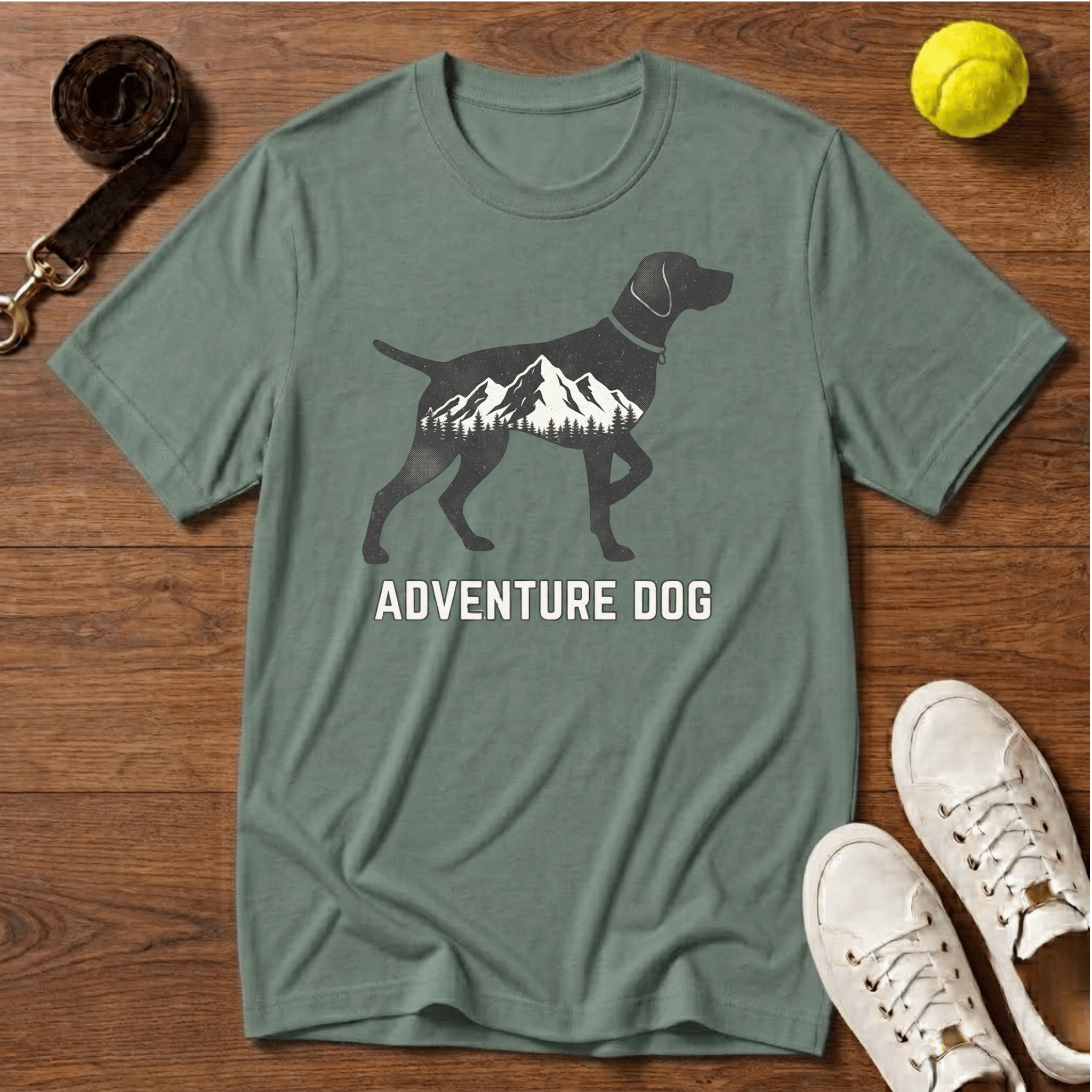 Adventure Dog T-Shirt – Gildan Softstyle