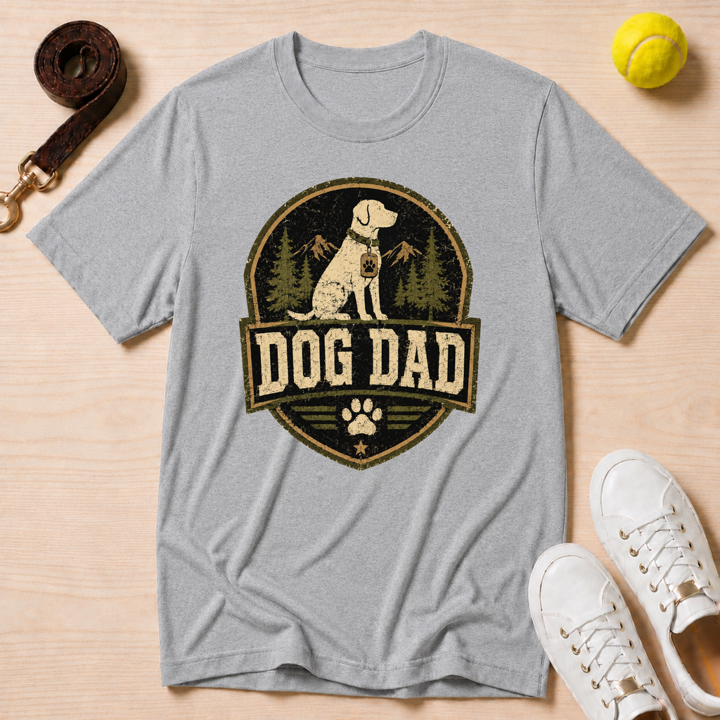 Dog Dad T‑Shirt