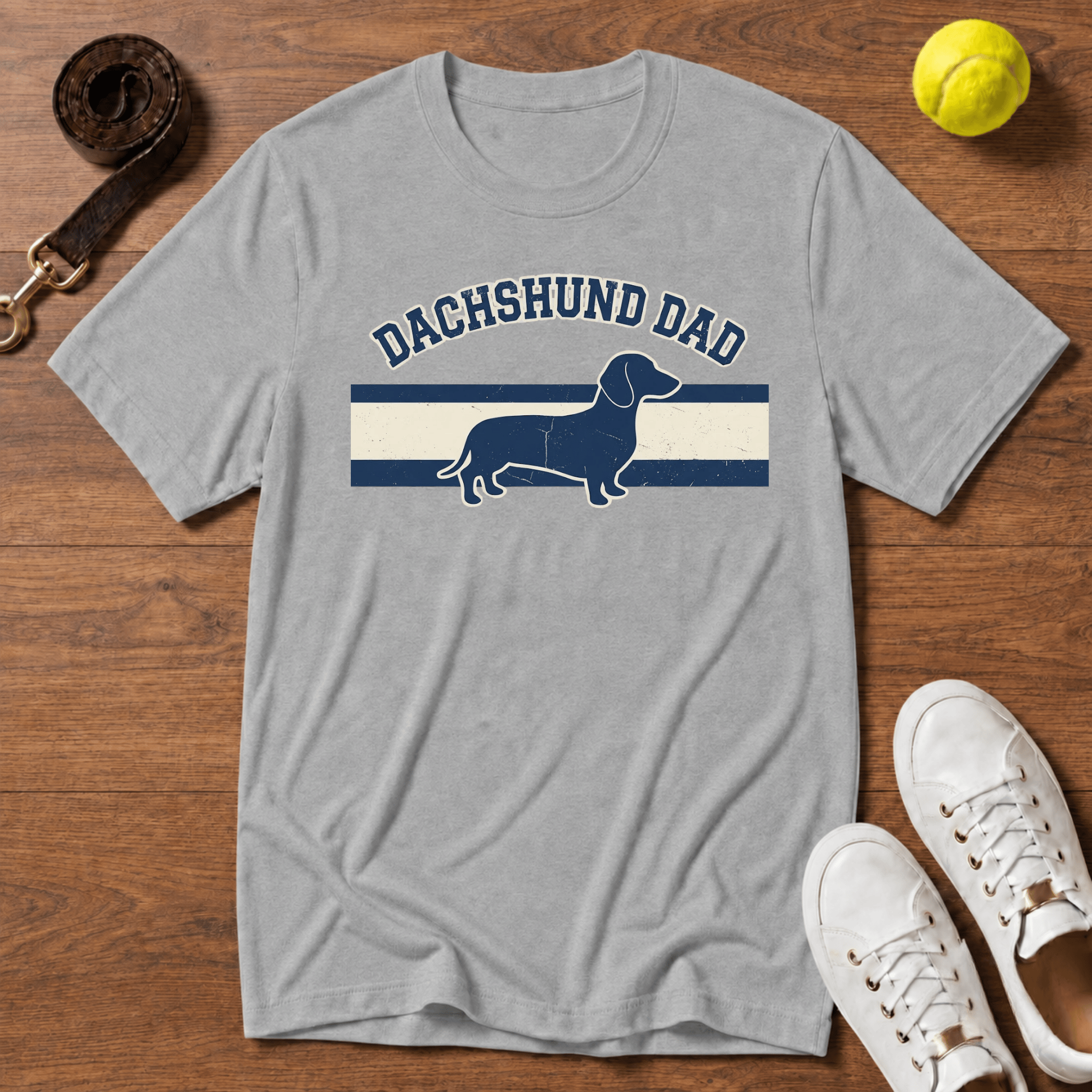 Dachshund Dad T-Shirt — Gildan Softstyle