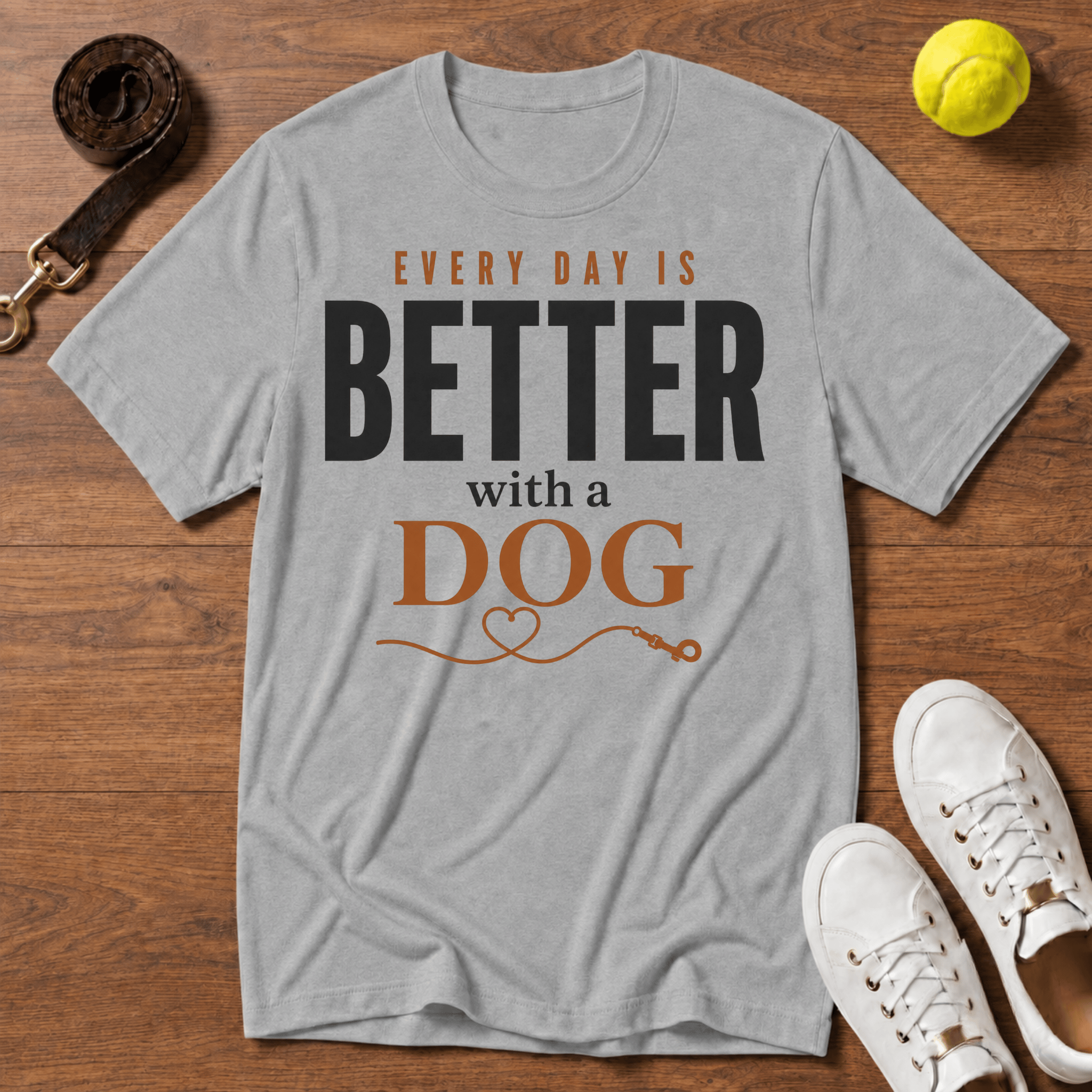 Better With A Dog T-Shirt – Gildan Softstyle