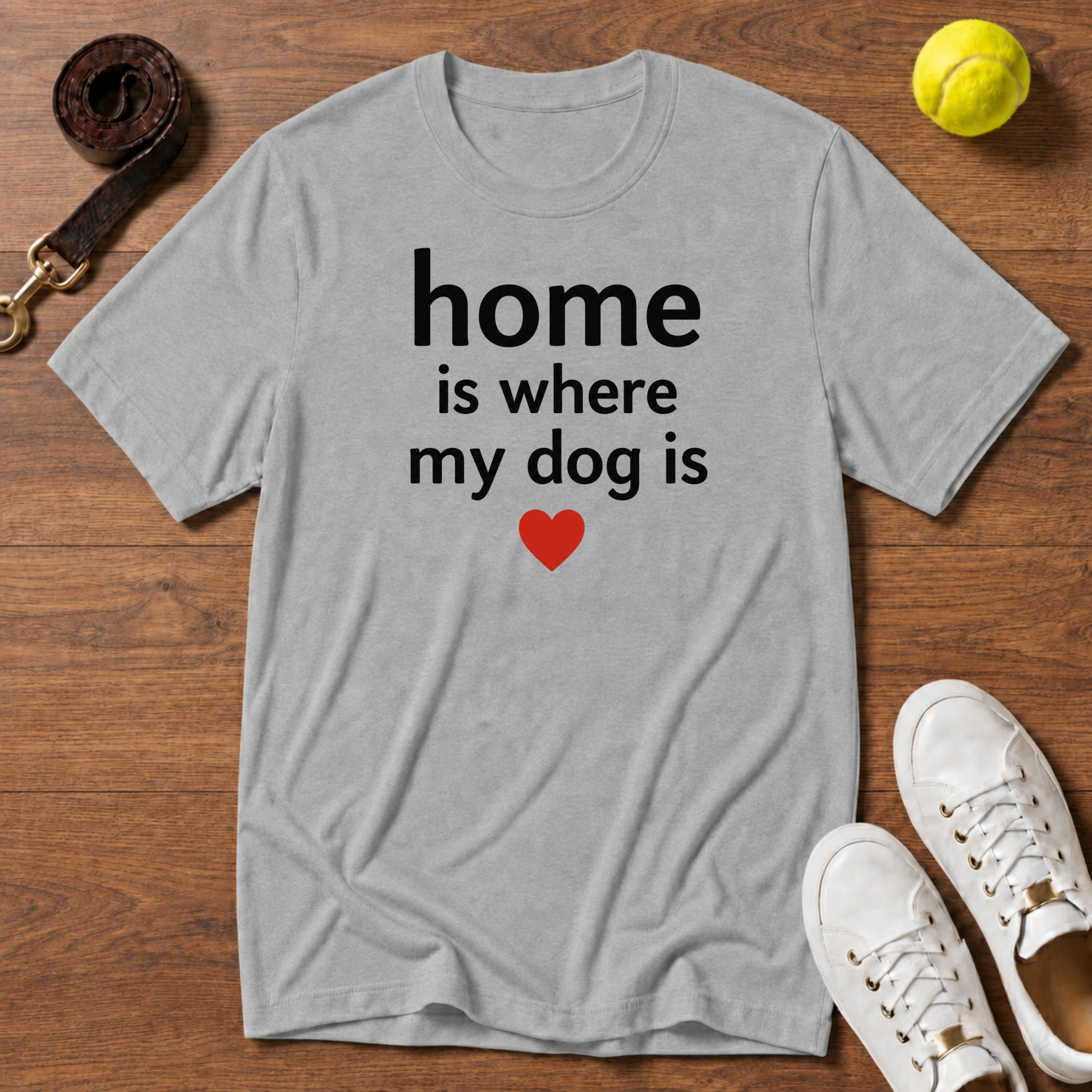 Where My Dog Is T-Shirt – Gildan Softstyle
