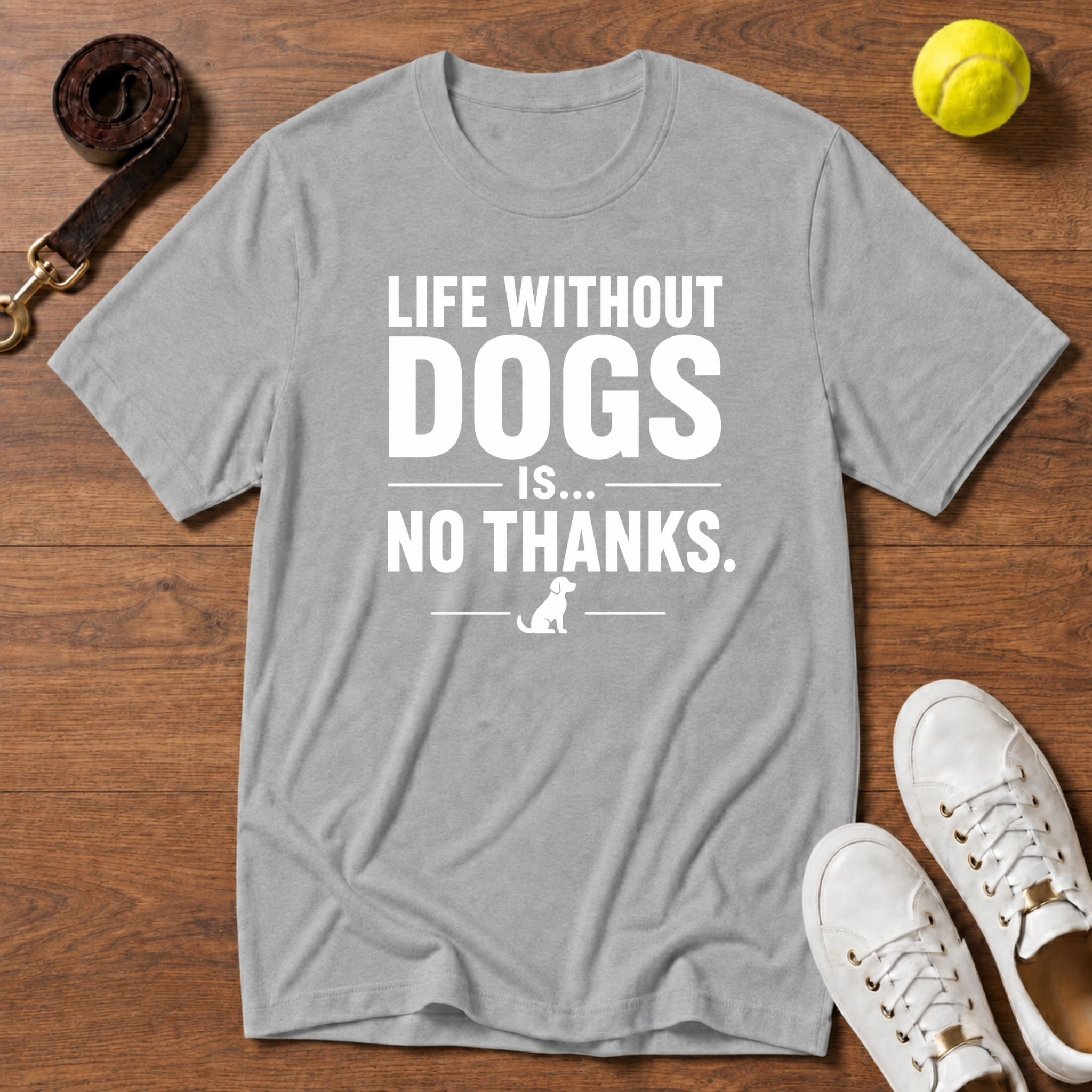 Life Without Dogs T-Shirt – Gildan Softstyle