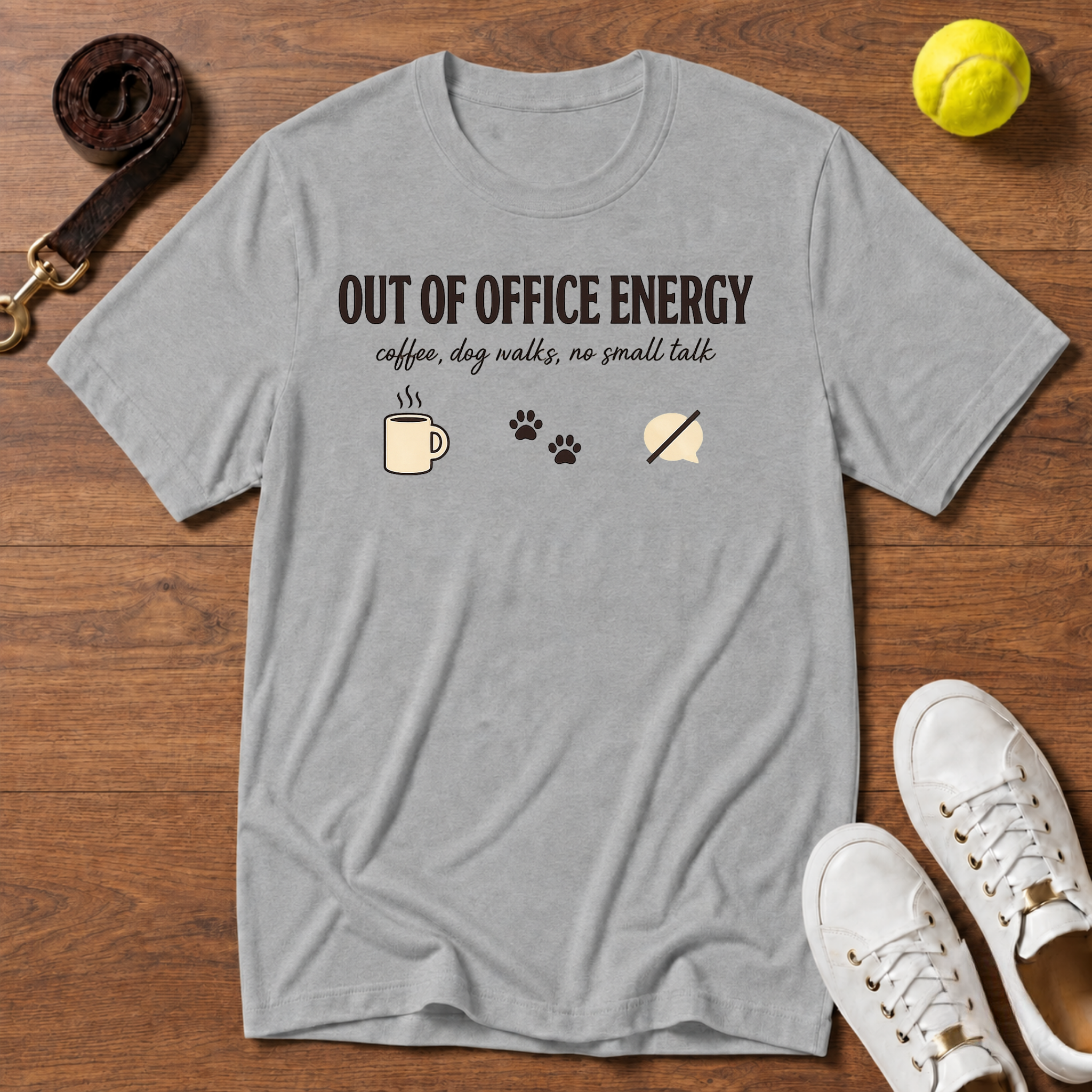 Out Of Office Energy T-Shirt – Gildan Softstyle