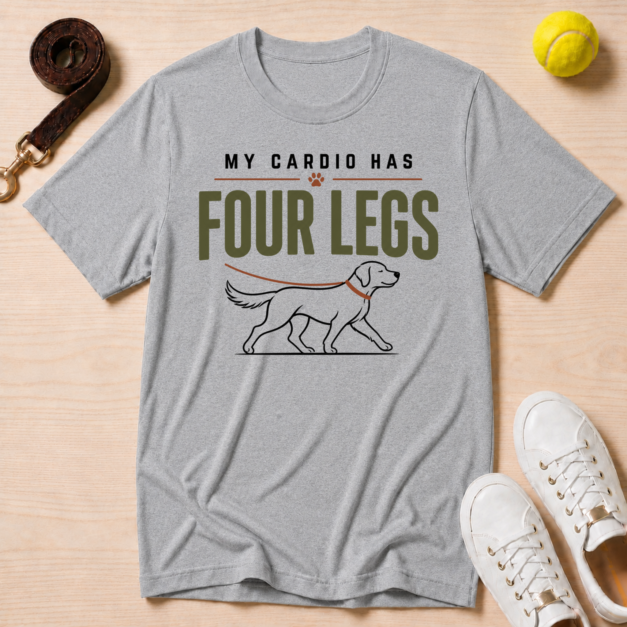 My Cardio Has Four Legs T-Shirt