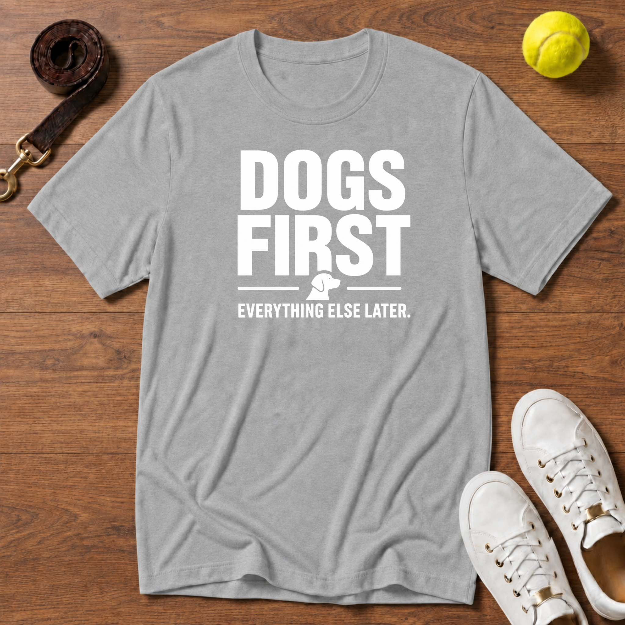 Dogs First T-Shirt – Gildan Softstyle