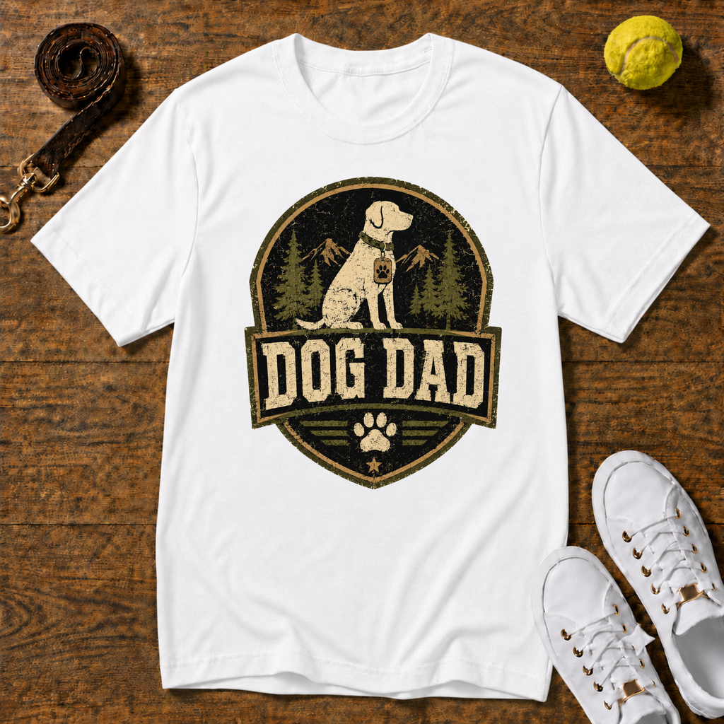 Dog Dad Gildan Softstyle Tee