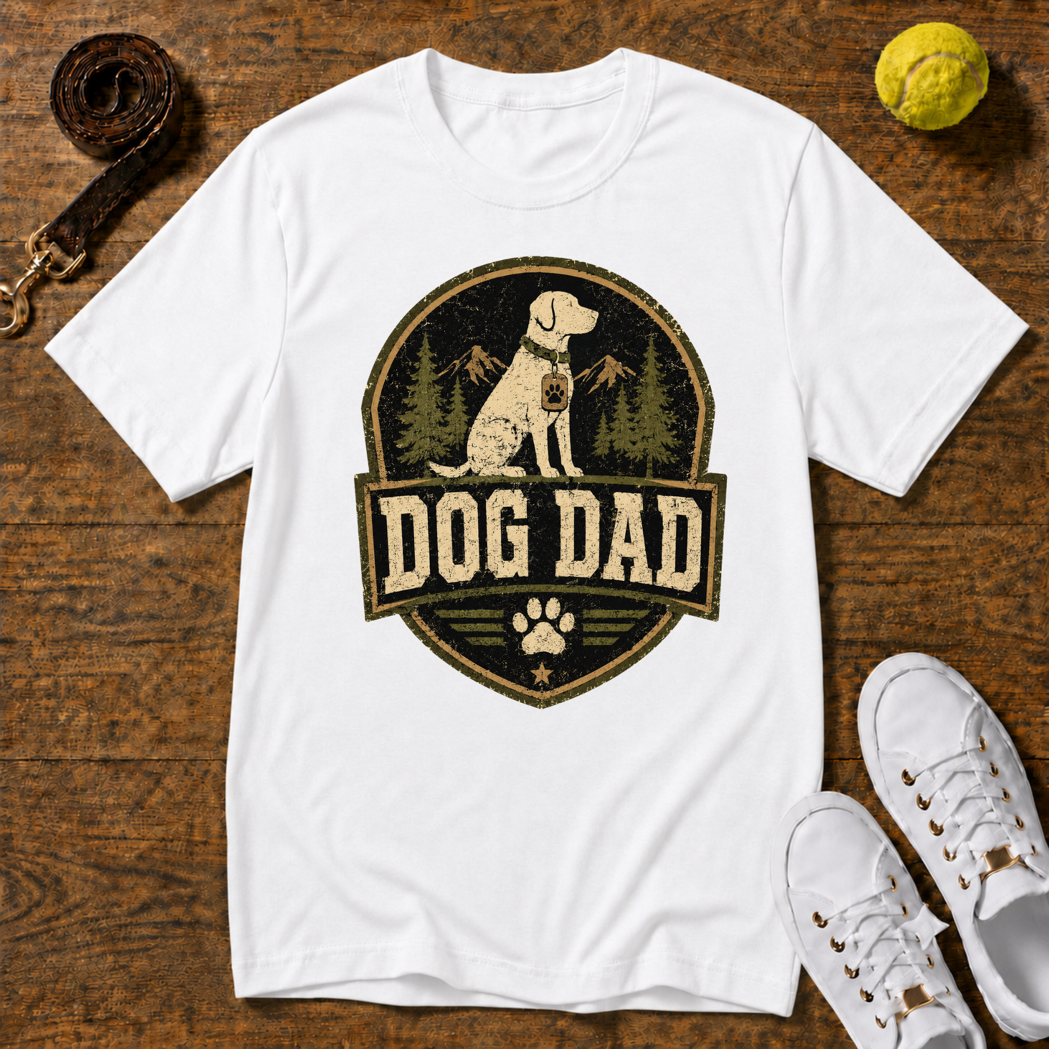 Dog Dad Gildan Softstyle Tee
