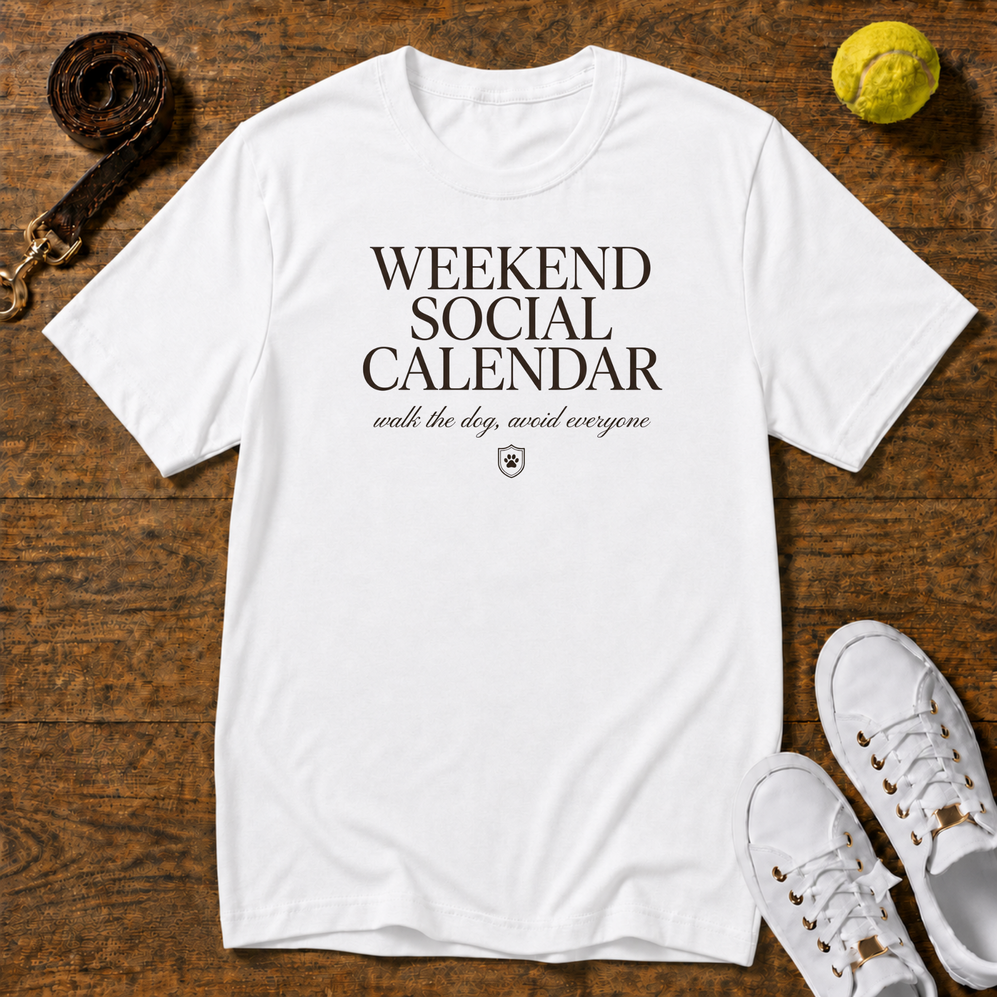 Weekend Social Calendar Gildan Softstyle Tee