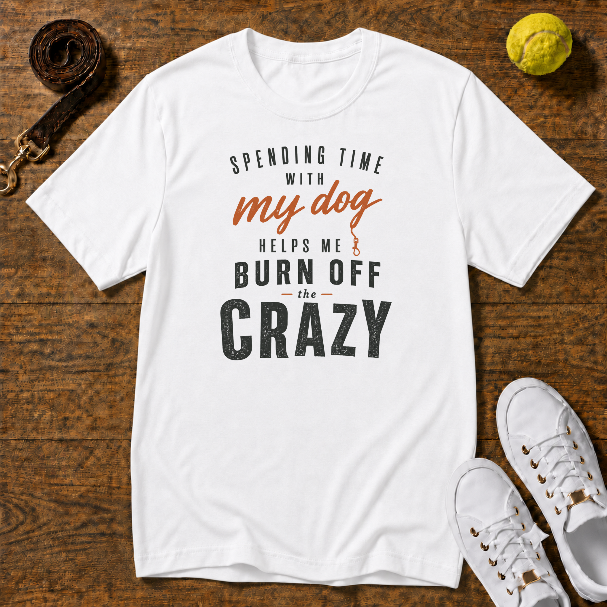 Burn Off The Crazy T-Shirt – Gildan Softstyle