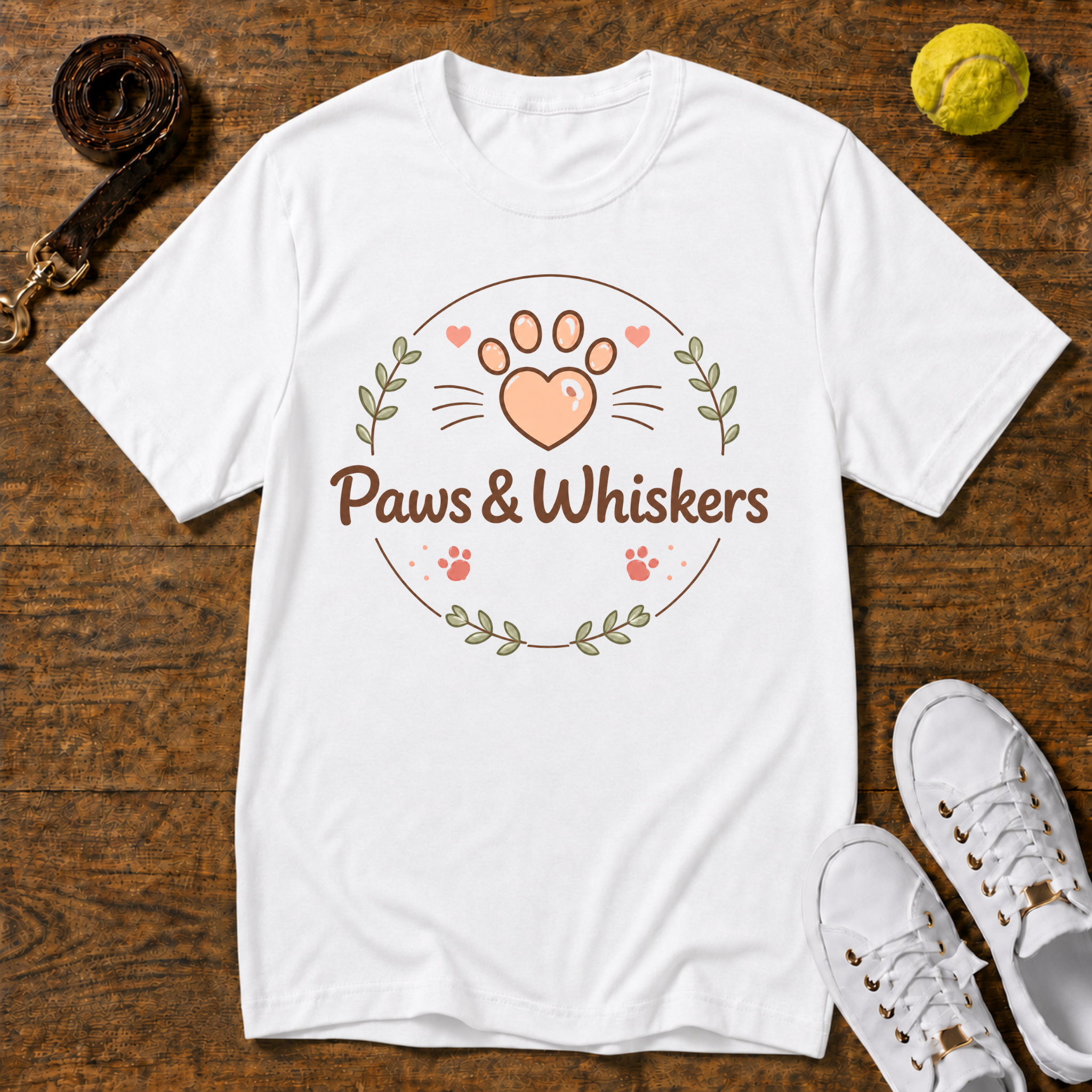 Paws & Whiskers T-Shirt – Gildan Softstyle