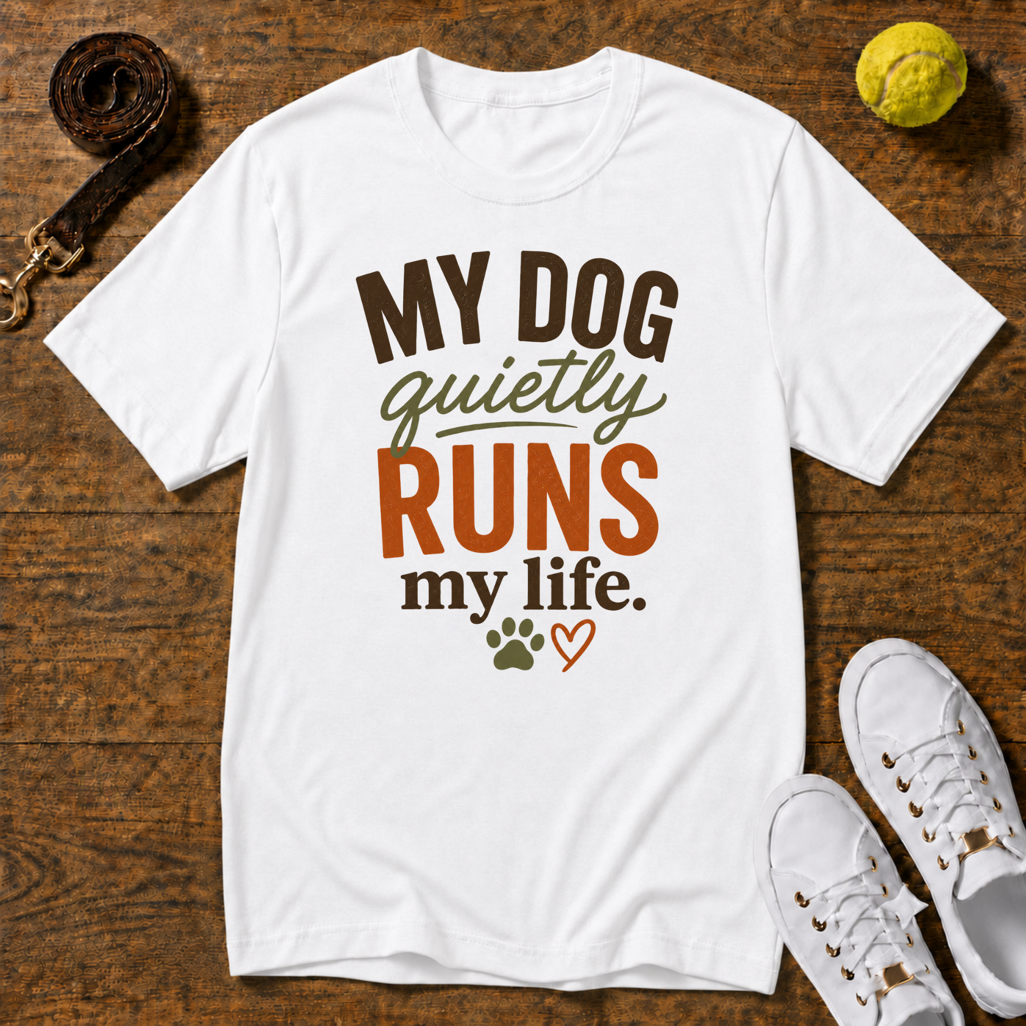 Runs My Life T-Shirt – Gildan Softstyle