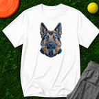 Geometric German Shepherd, Classic T-Shirt
