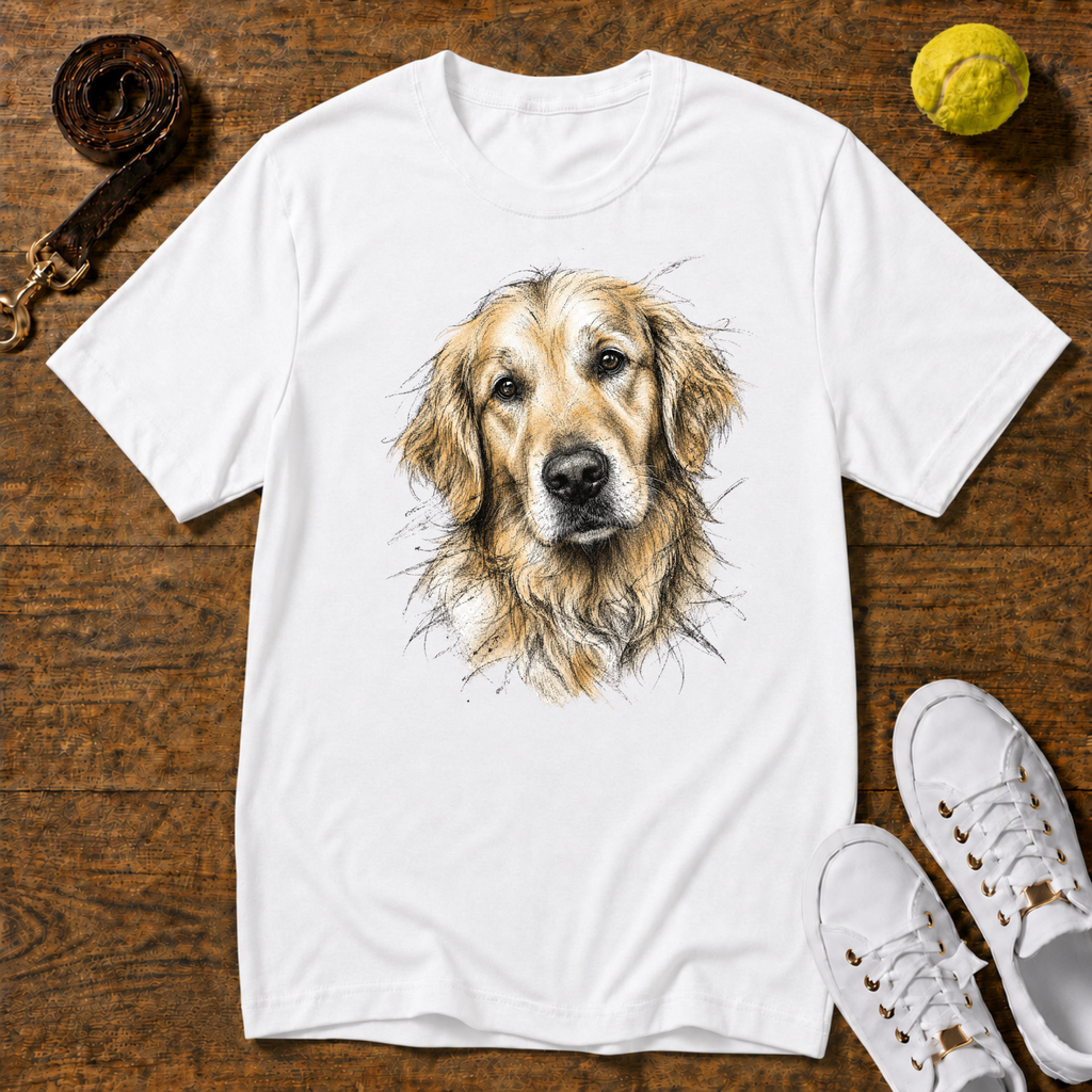 Golden Retriever T-Shirt – Gildan Softstyle