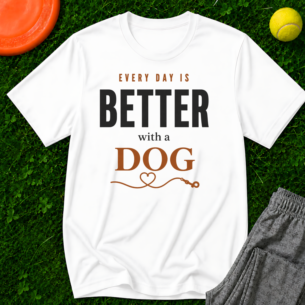 Better With A Dog, Classic T-Shirt