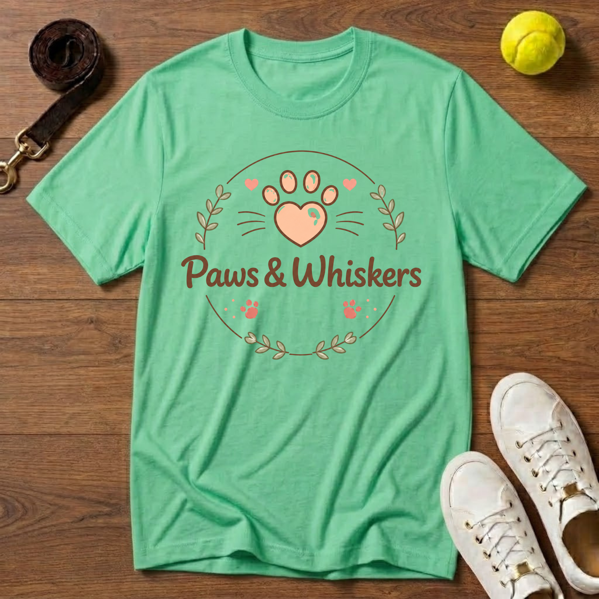 Paws & Whiskers T-Shirt – Gildan Softstyle