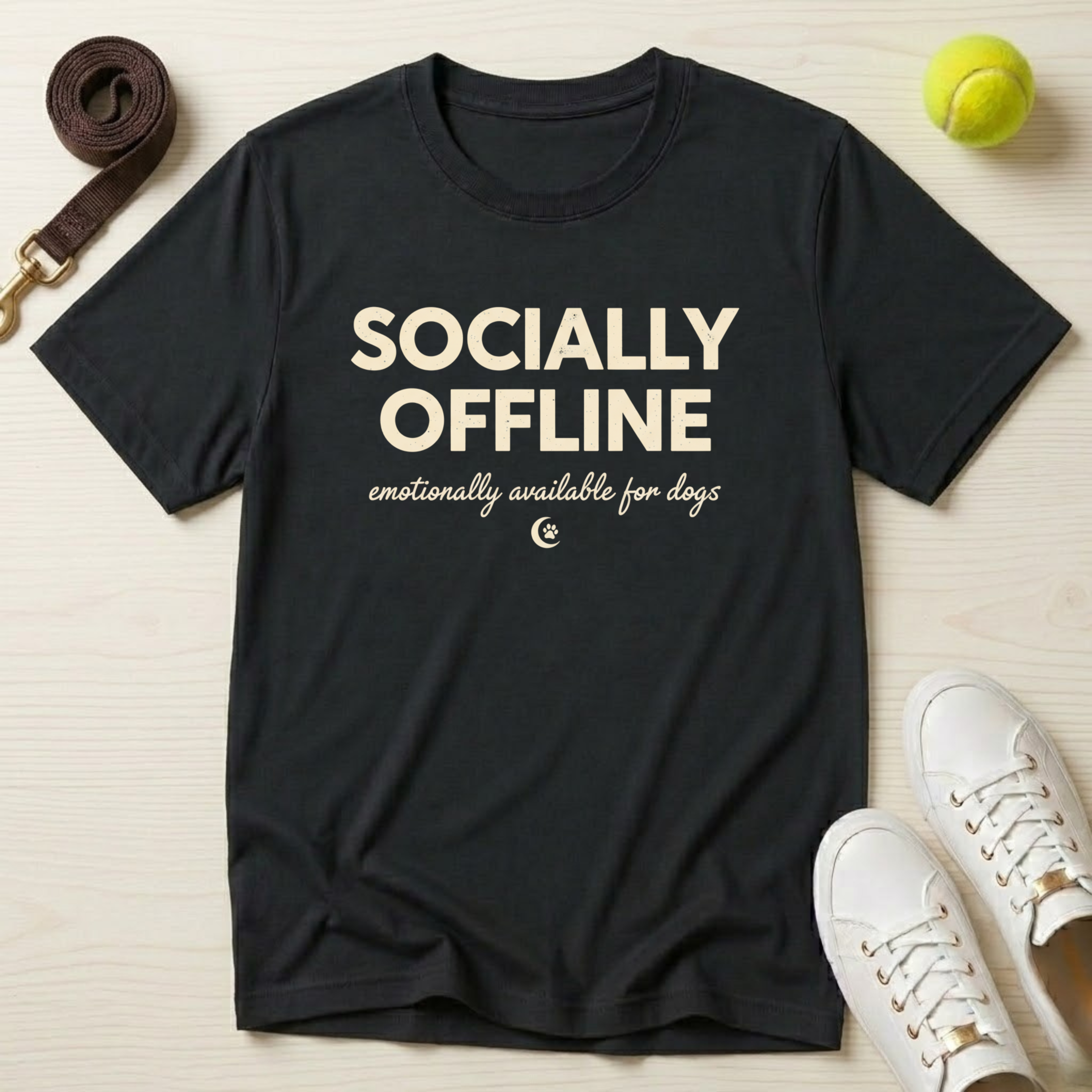 Socially Offline-T-Shirt