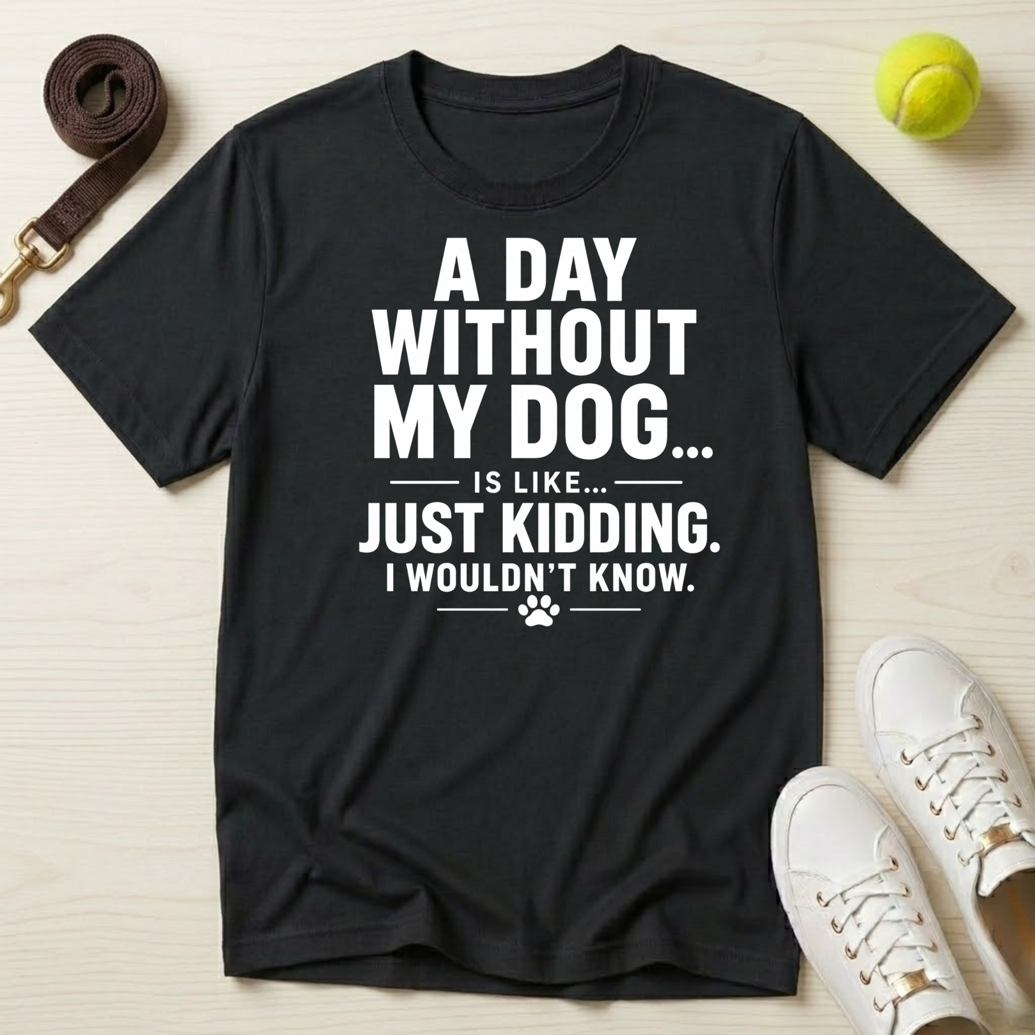 A Day Without My Dog... Just Kidding I Wouldn't Know T-Shirt