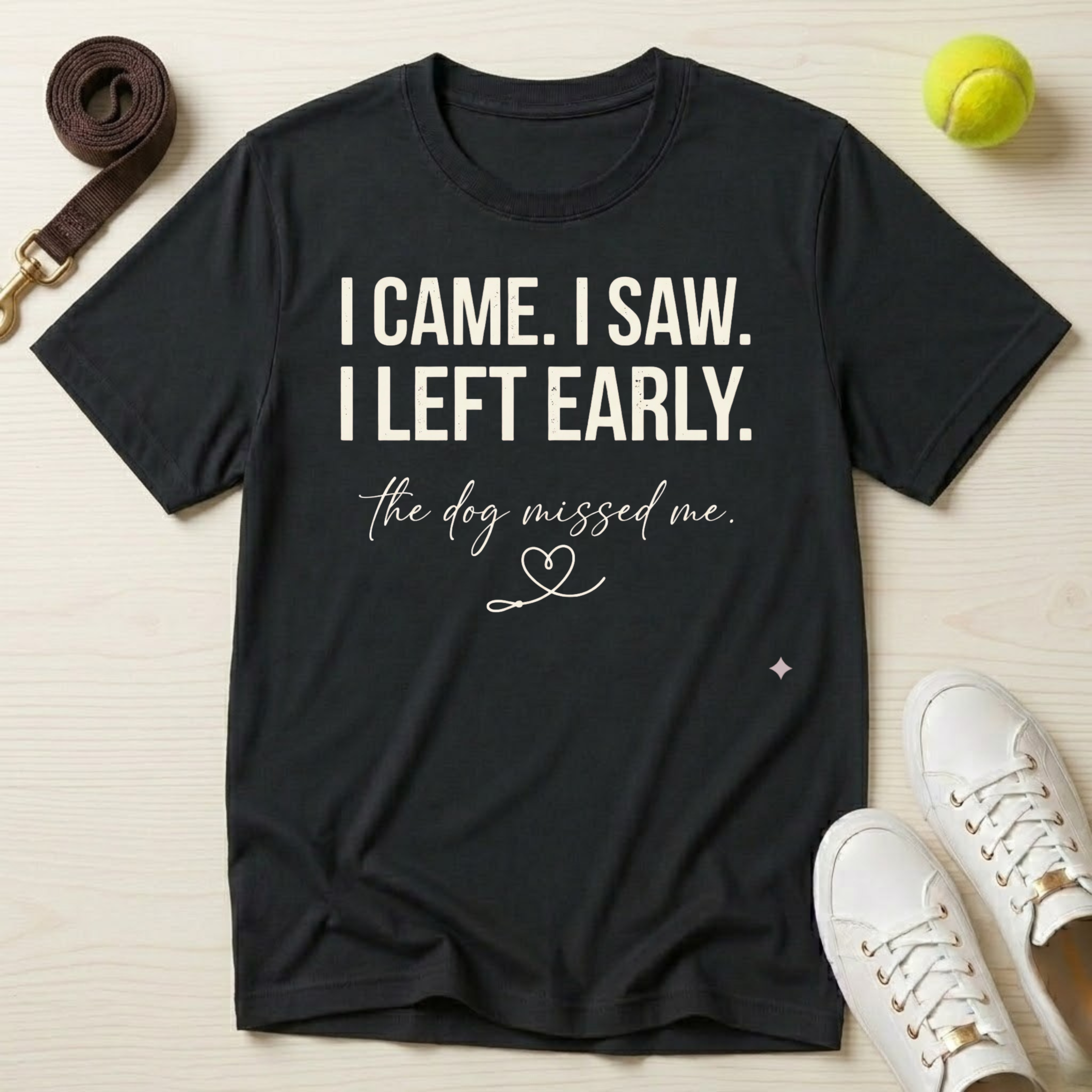I Came I Saw I Left Early T-Shirt