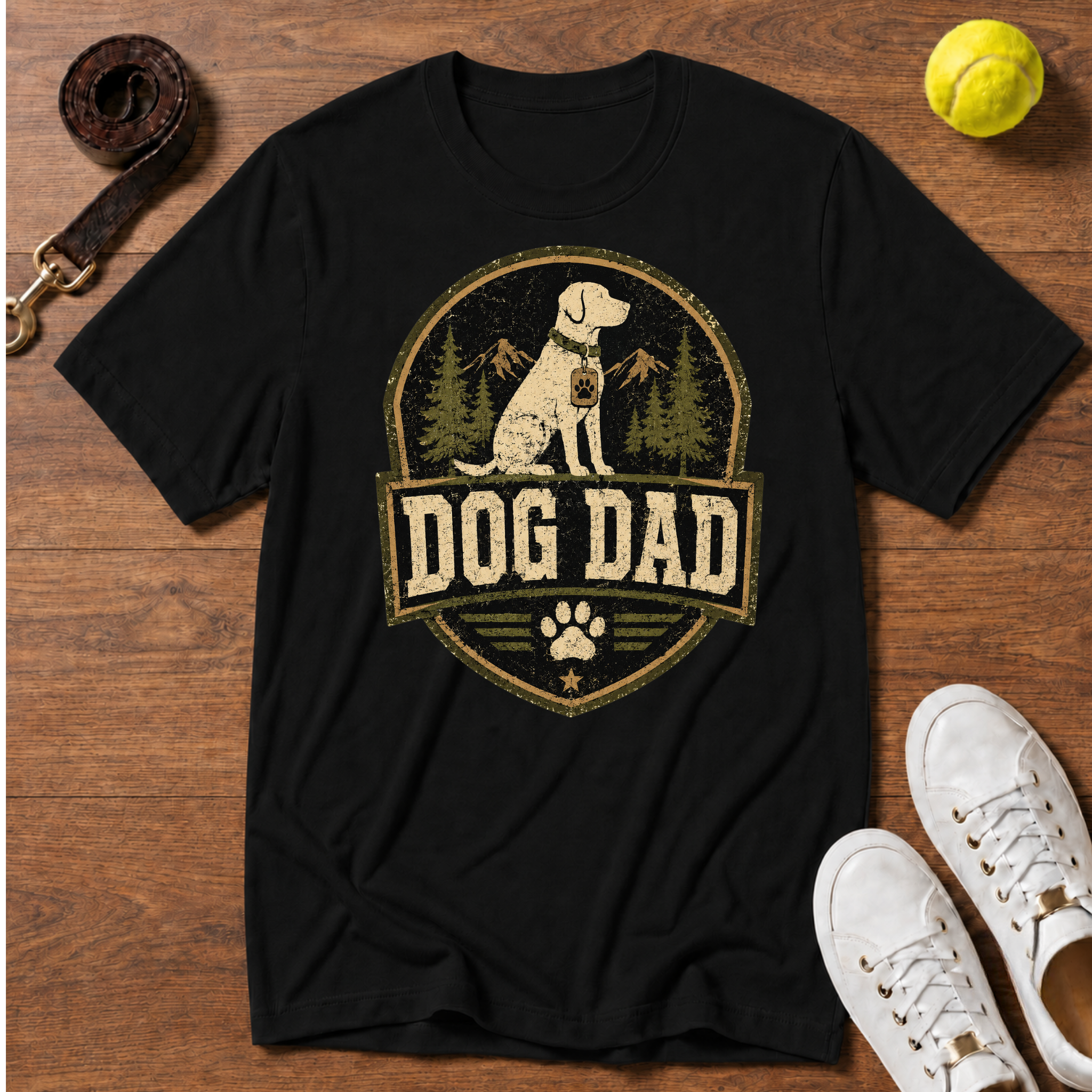 Dog Dad Gildan Softstyle Tee