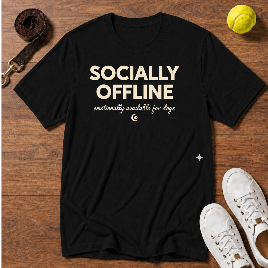 Socially Offline-Gildan Softstyle Tee