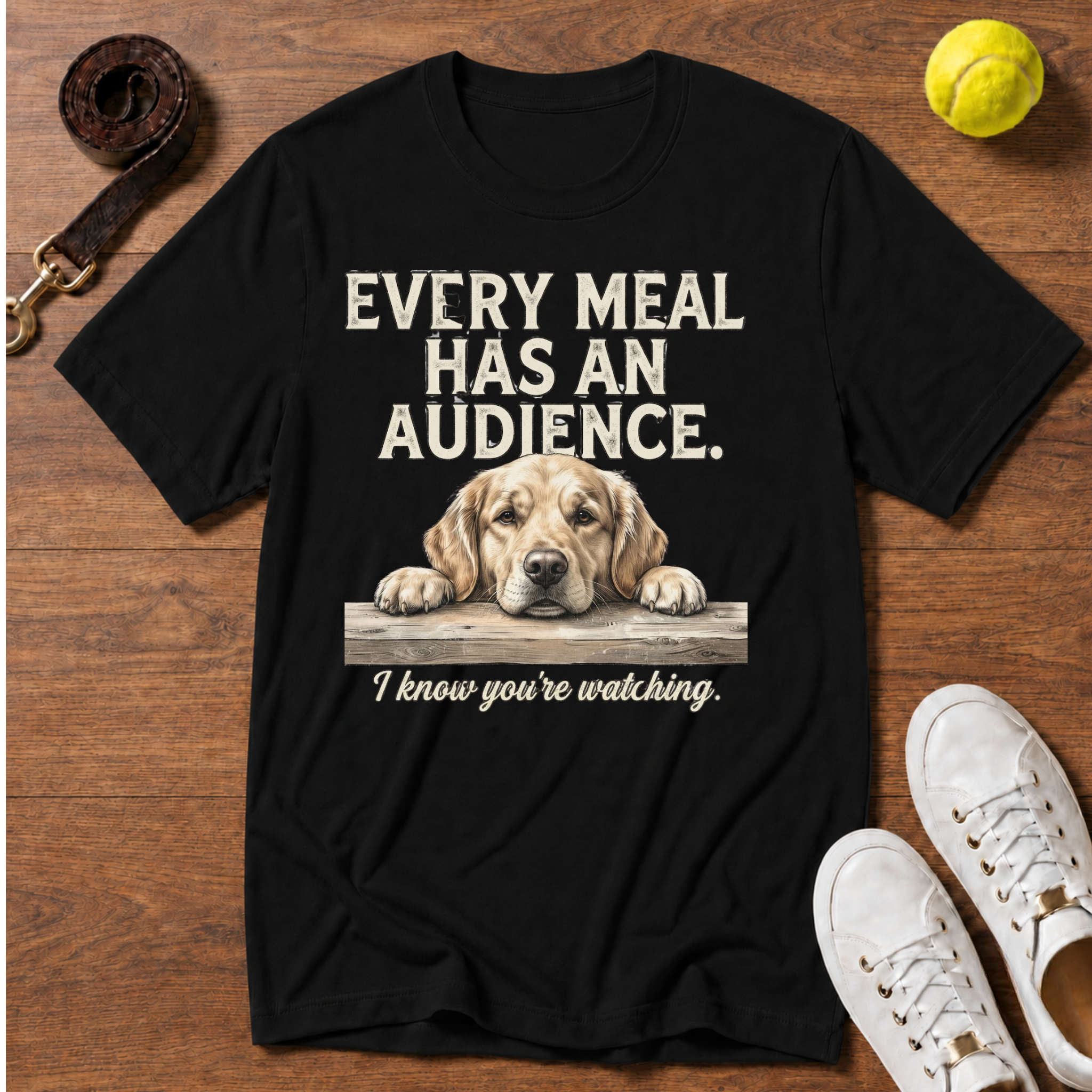 Audience Dog T-Shirt — Gildan Softstyle